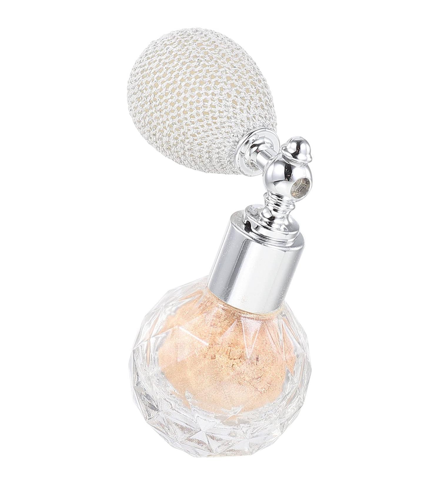 Pretty Vulgar Shimmer Powder Glitter Spray in Champagne Gold - Body Highlighter for Glowing Skin - Buy Online on SooperMarket.com