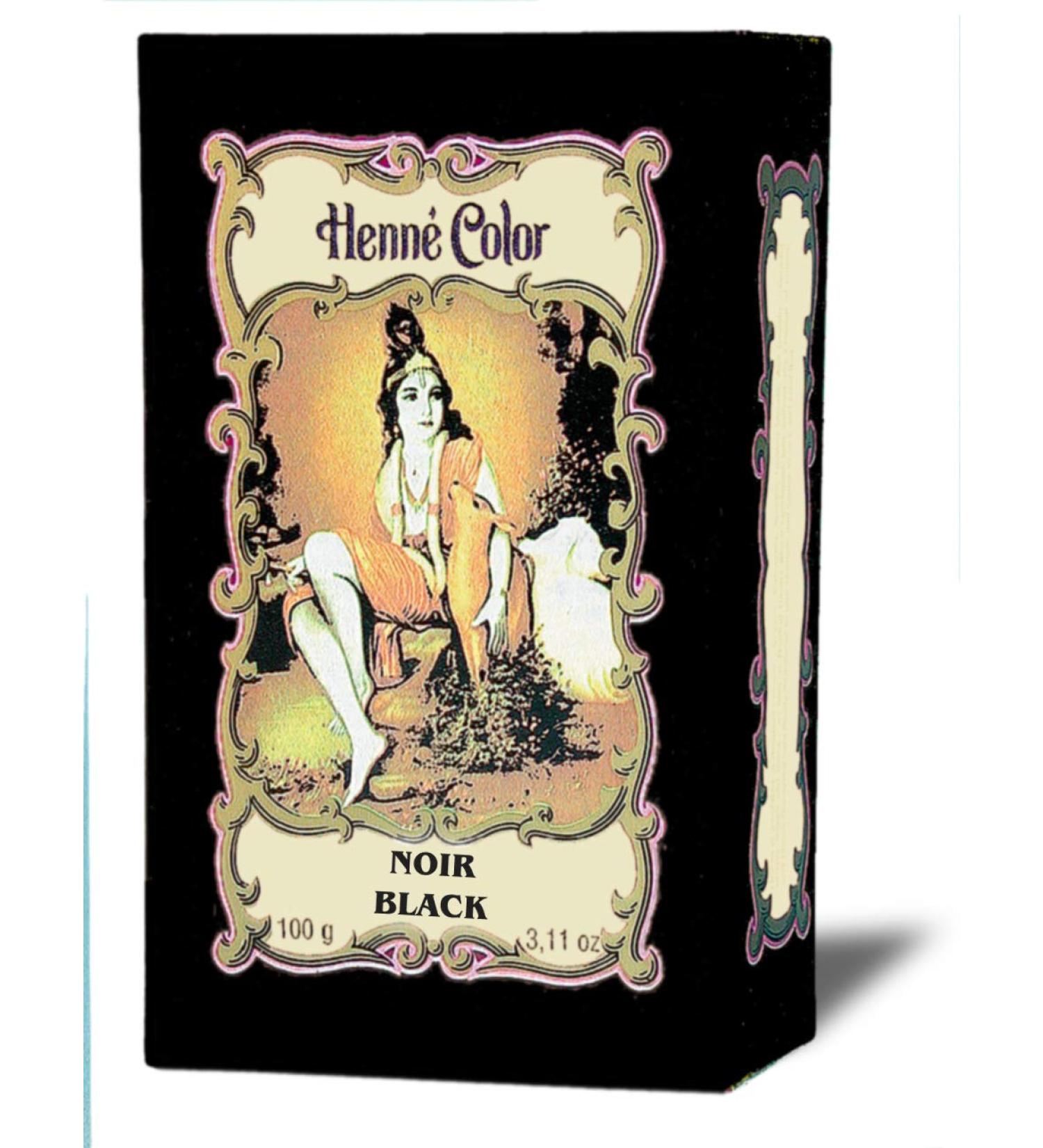 Premium Henna Black Hair Dye Powder - 100g | Natural Non-Toxic Hair Color | International Shipping Available - Buy Online on SooperMarket.com