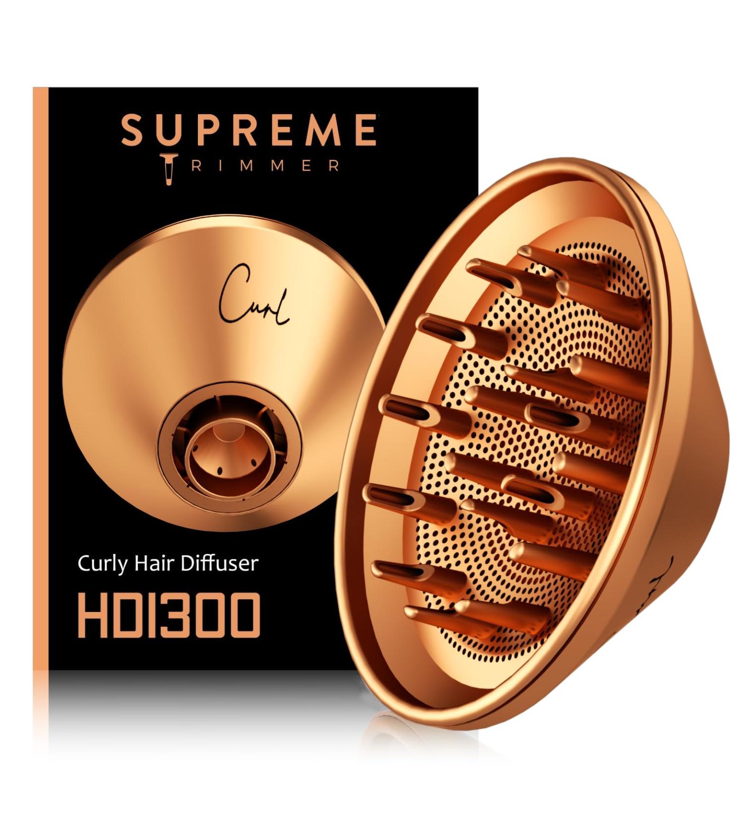 Supreme Trimmer ST Curly Hair Diffuser for Blow Dryer SHD347 | Ideal for Curly & Wavy Hair | HDi300 Copper - International Shipping Available - Buy Online on SooperMarket.com