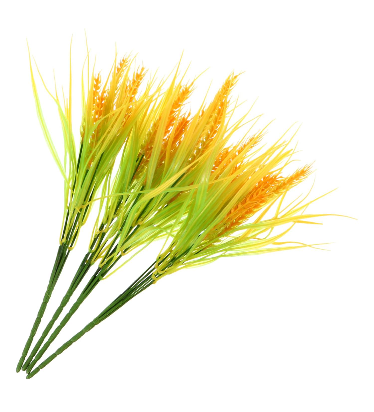 Cabilock 4pcs Simulated Ears of Wheat Decor Fake Wheat Ears Wheat Bouquets Artificial Wheat Ears Simulation Wheat Grasses Artificial Flowers Household Plant Plastic - Buy Online on SooperMarket.com
