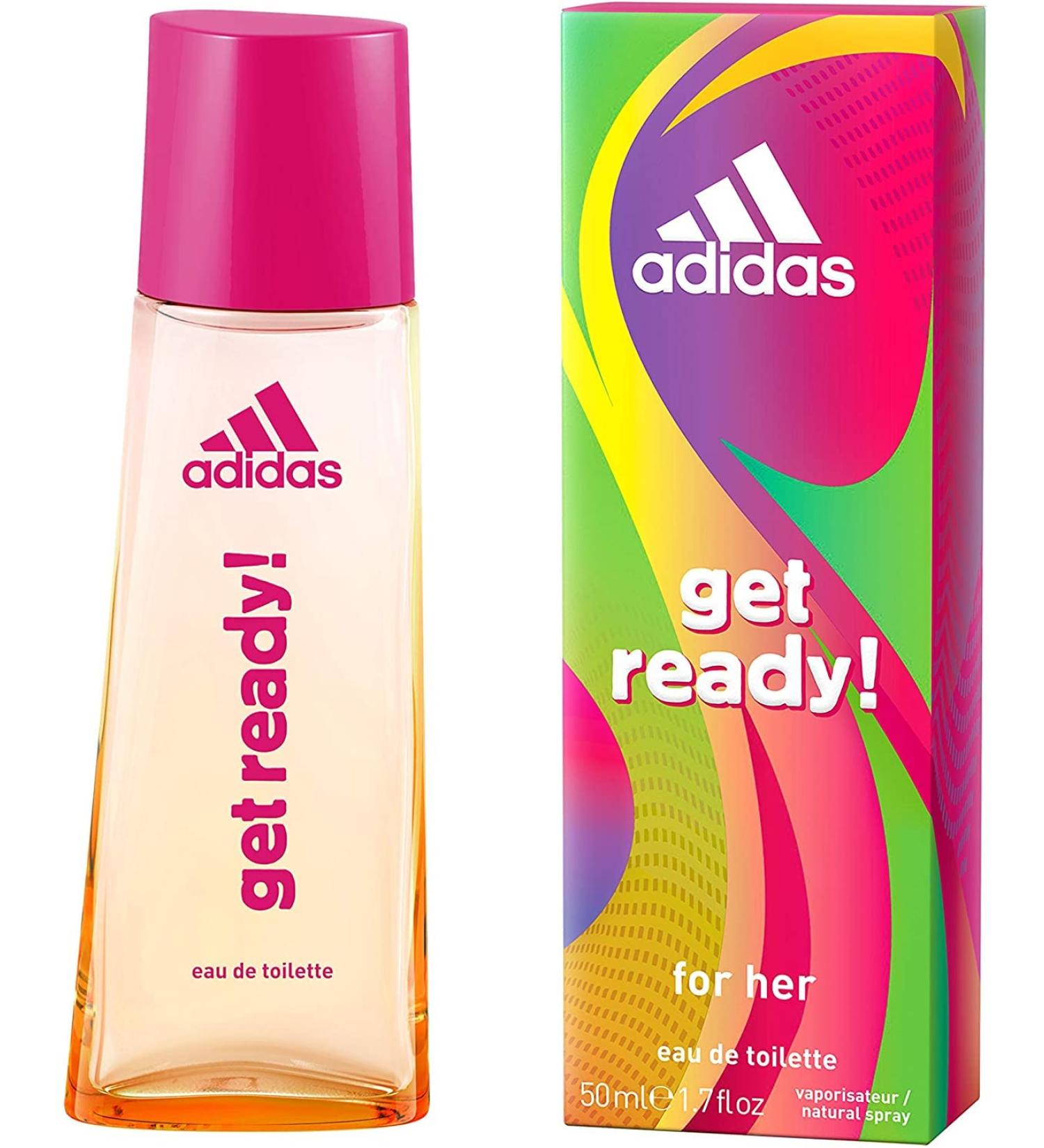Adidas Fragrance Get Ready for Her Eau de Toilette 1.7 Fluid Ounce 1.7 Fl Oz (Pack of 1) For Her - Buy Online on SooperMarket.com