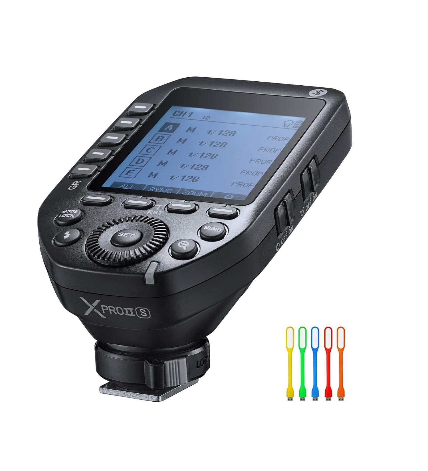 Godox XProII-S i-TTL 2.4G Wireless Flash Trigger Transmitter | High Speed Sync 1/8000s | 11 Customizable Buttons - Buy Online on SooperMarket.com