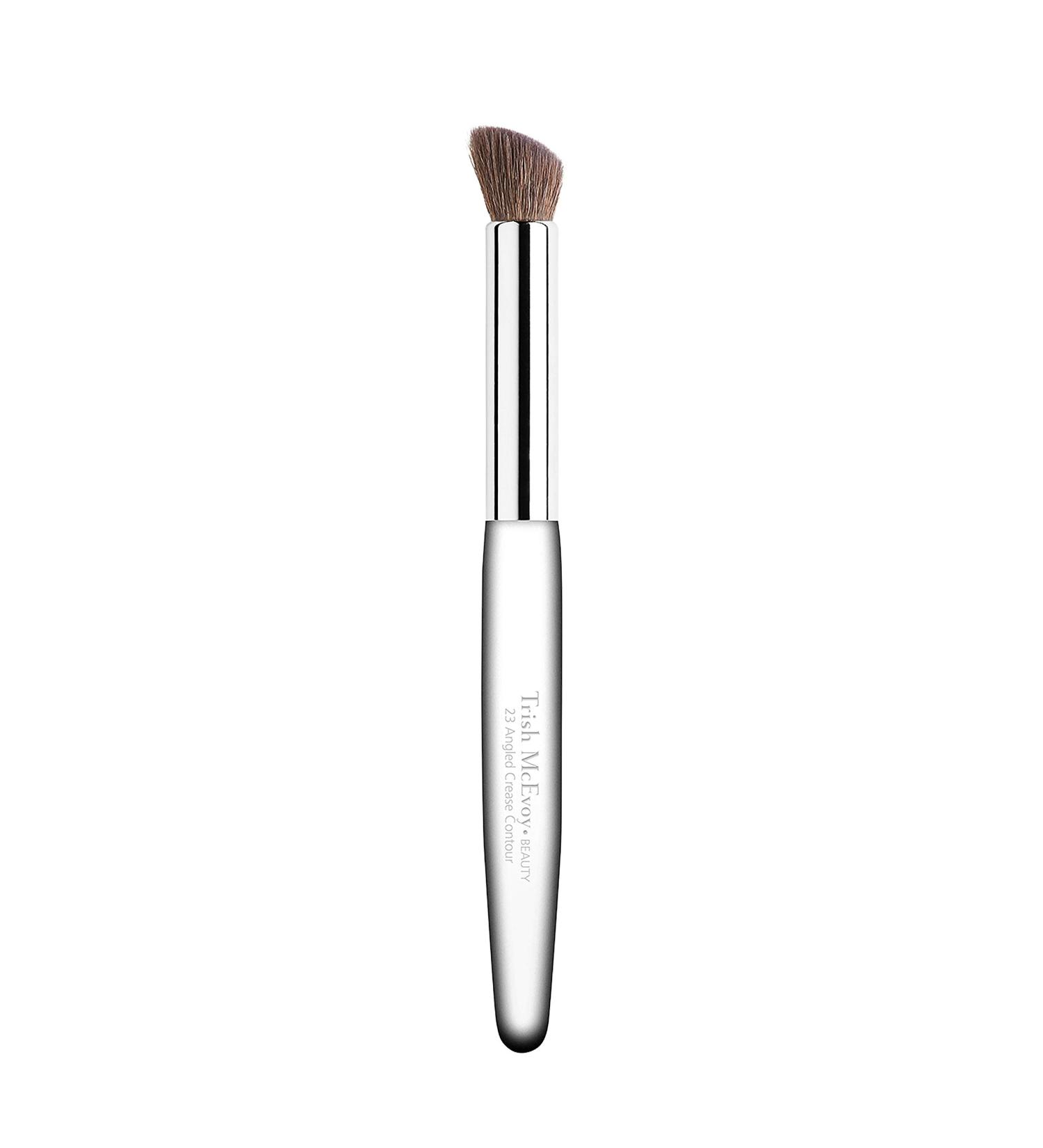 Trish McEvoy Women's Brush 23 - Petite Angled Crease Contour | 1 Count | Ideal for Precise Makeup Application - Shop Internationally - Buy Online on SooperMarket.com