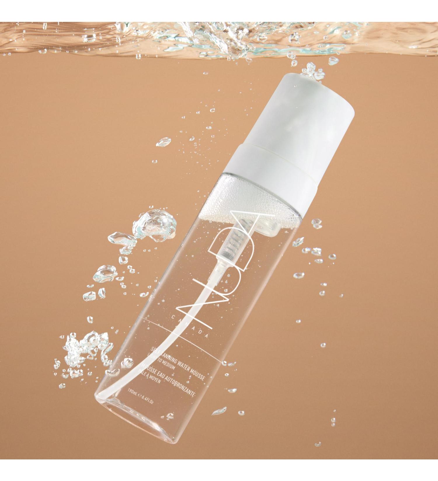 Nuda Self Tanning Water Mousse - Light to Medium | Streak-Free & Hydrating Sunless Tanner | Natural Glow | 6.4 Fl Oz - Buy Online on SooperMarket.com