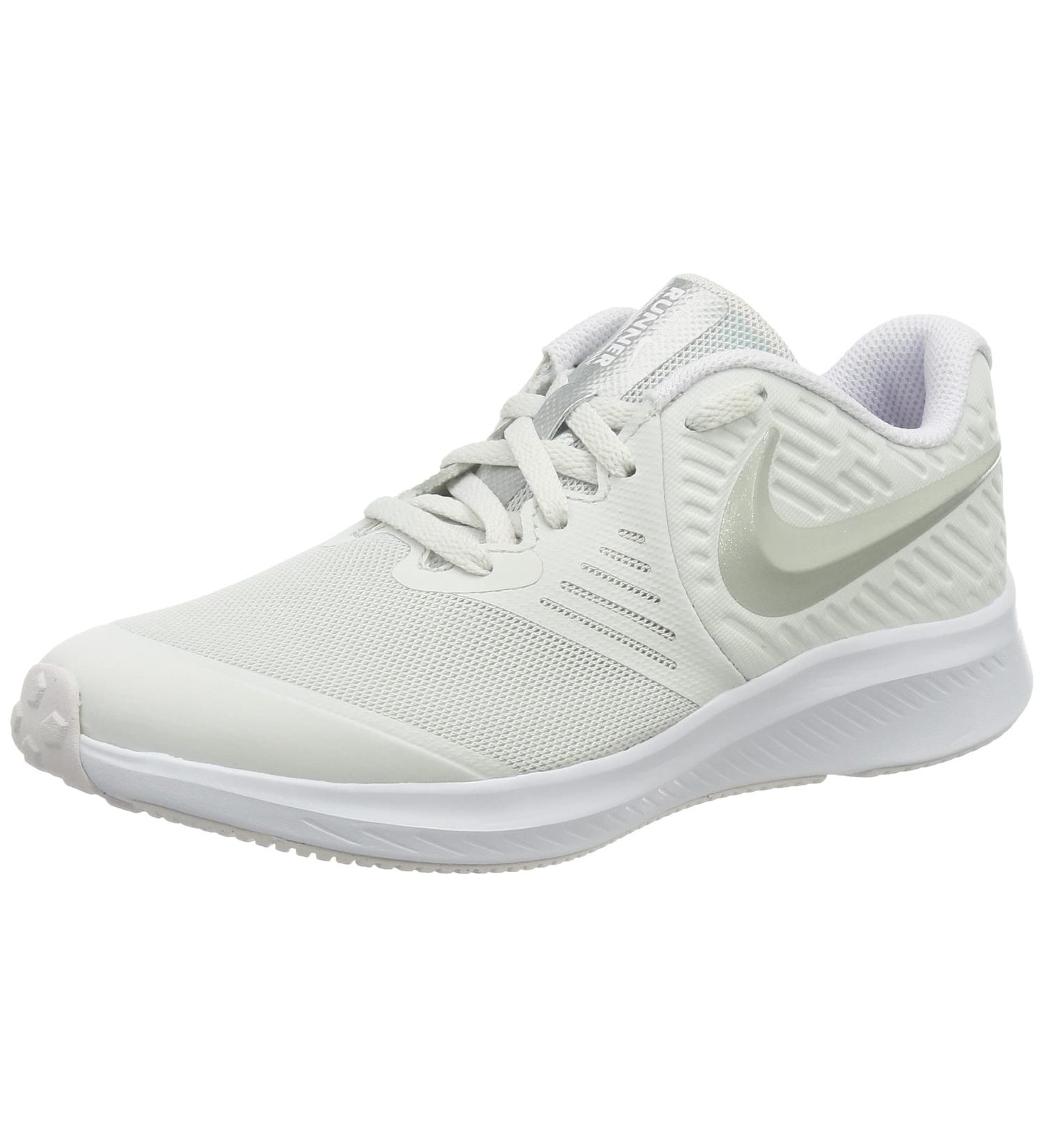 Nike Unisex Kid's Star Runner 2 (Gs) Running Shoe - 3.5 UK Child - Platinum Tint/Lt Violet White - Buy Online on SooperMarket.com