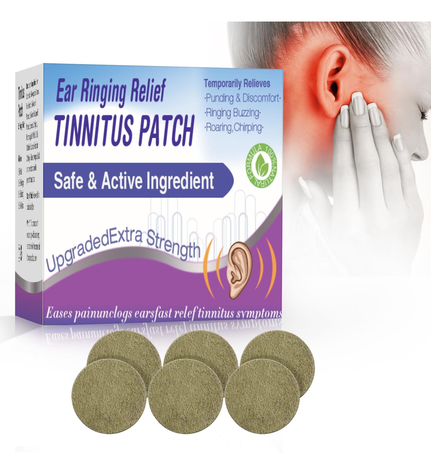 Tinnitus Relief Patches - 50 Pcs for Hearing Loss & Ear Tinnitus Treatment - Buy Online on SooperMarket.com