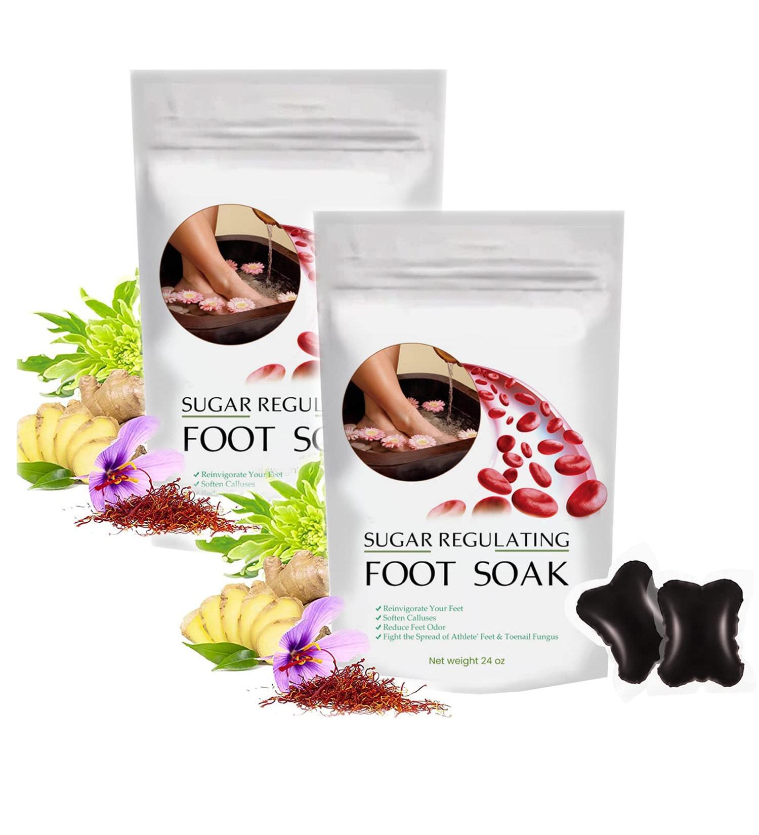 2023 New Herbal Detox Foot Soak Beads - 20 Pcs for Body Cleansing and Shaping | Home Herbal Foot Massage - 4 Pack - Buy Online on SooperMarket.com