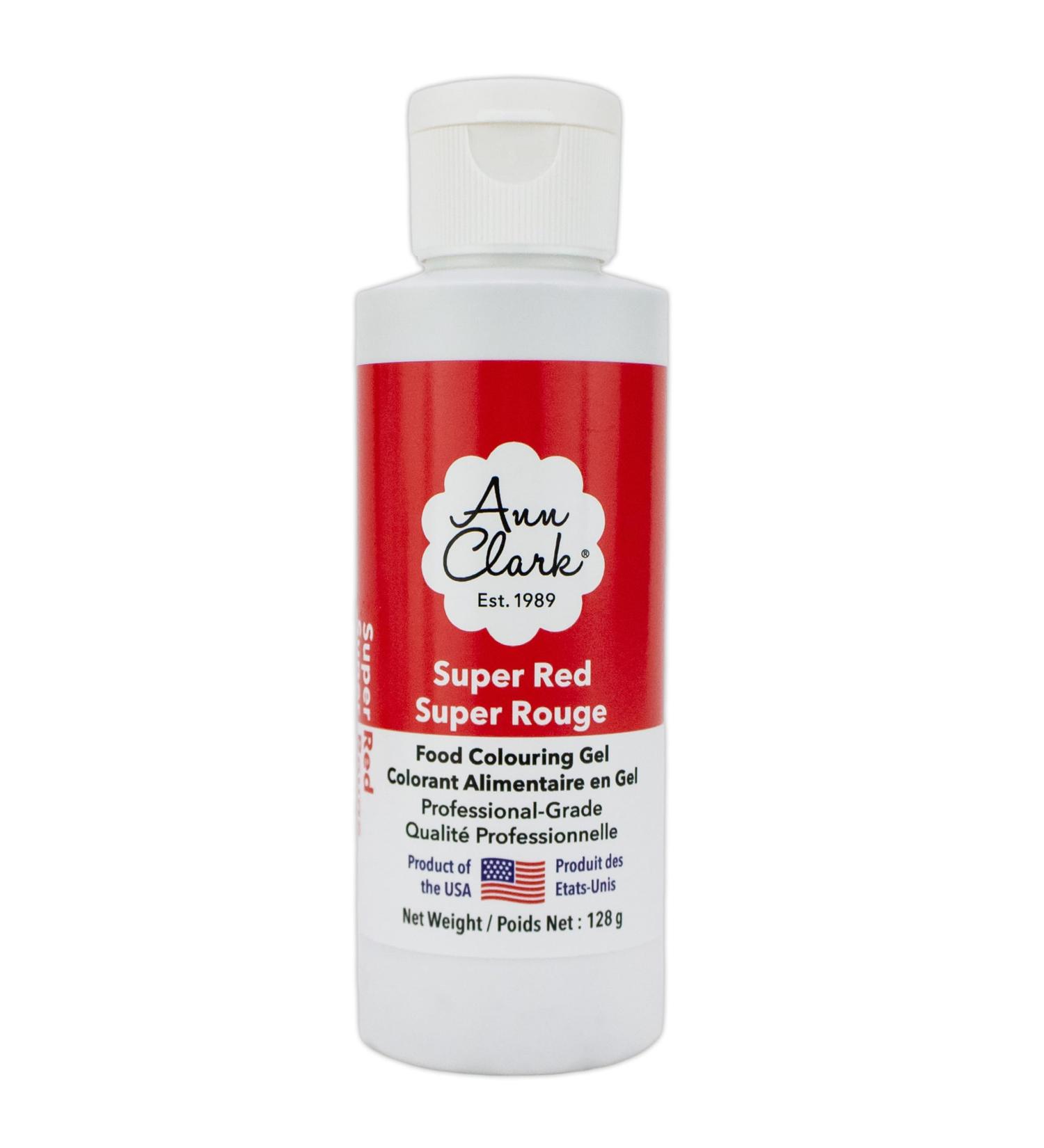 Ann Clark Super Red Food Coloring Gel Large 128 g Professional Grade Made in USA - Buy Online on SooperMarket.com