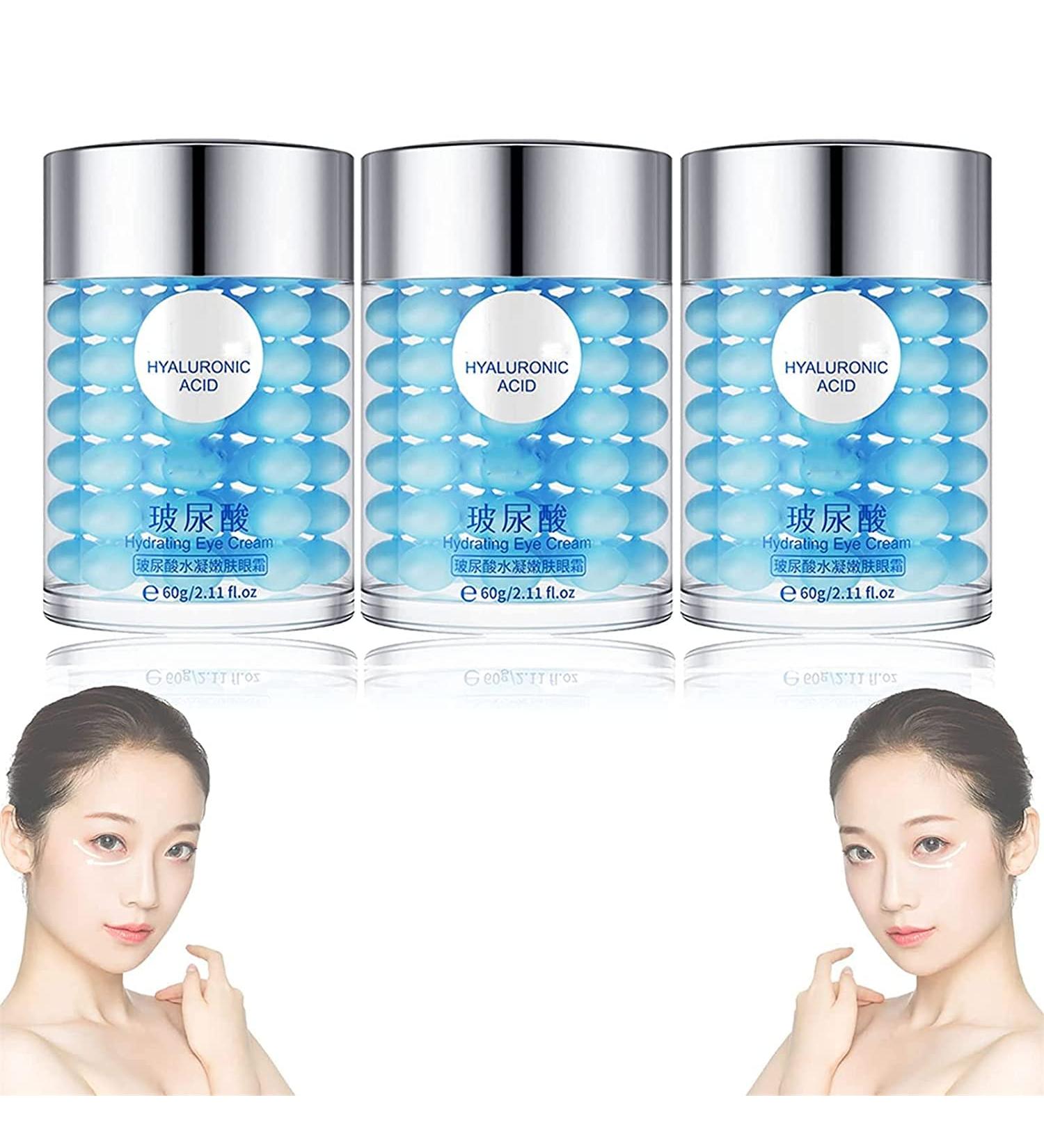 Ha Youthestore Eye Cream Set - Anti-Wrinkle Puffiness & Dark Circle Care (3PCS) | Venom Peptide Moisturizing Formula for Youthful Eyes - Buy Online on SooperMarket.com