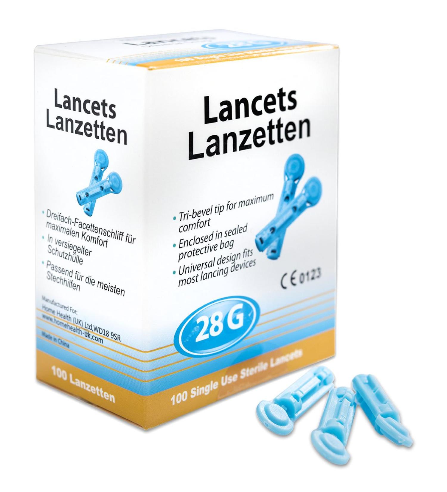 CodeFree Blood Lancets 28G - 200 Pack for Medisana Accu Chek & SD Lancing Devices - International Shipping - Buy Online on SooperMarket.com