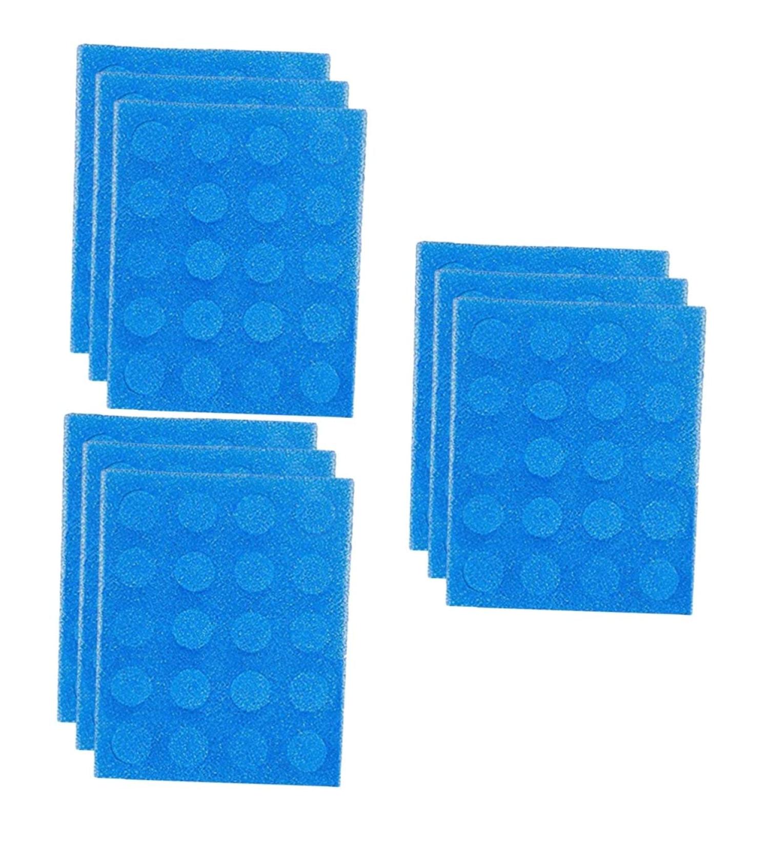 Healvian 9 Sets Nasal Aspirator Filter Cotton - Baby Nose Cleaner Sponge - Hygiene Filters for Baby Nose Cleaning - Suction Tool - Blue (2x0.9x0.9cm) - Pack of 3 - Buy Online on SooperMarket.com