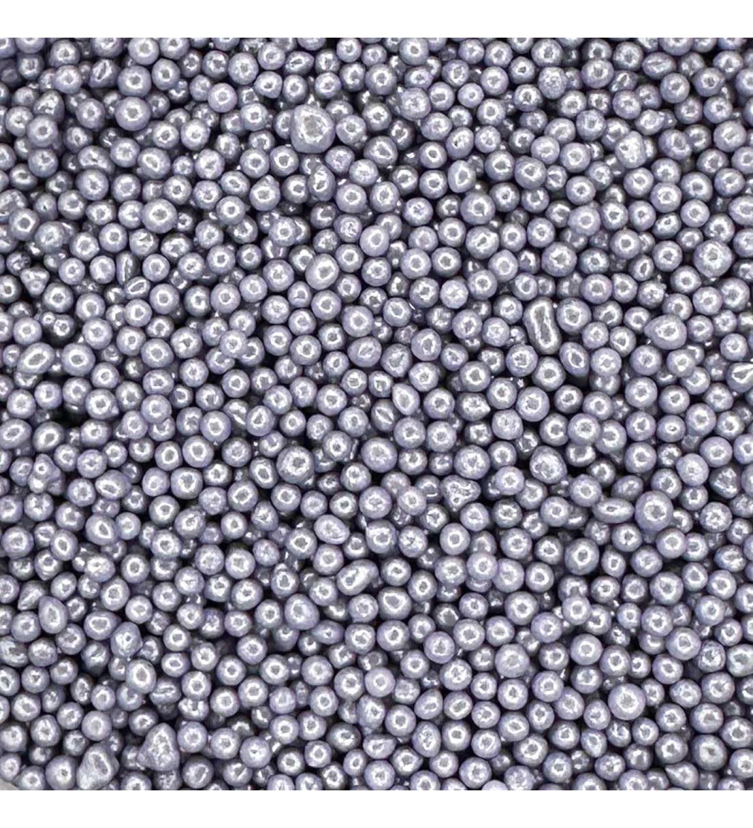 Violet Glimmer Cake Topper Sprinkles - 30g Edible Shimmer Balls for Weddings and Parties - Buy Online on SooperMarket.com