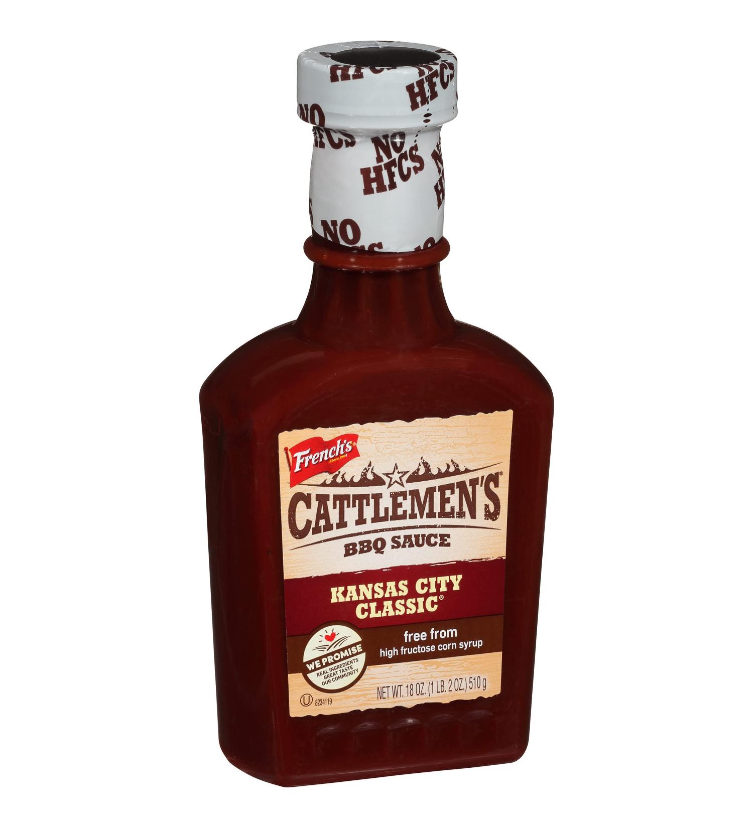 Cattlemen's Kansas City Classic BBQ Sauce - 18 oz (1.12 lb) - Authentic Flavor - 1 Pack - Buy Online on SooperMarket.com