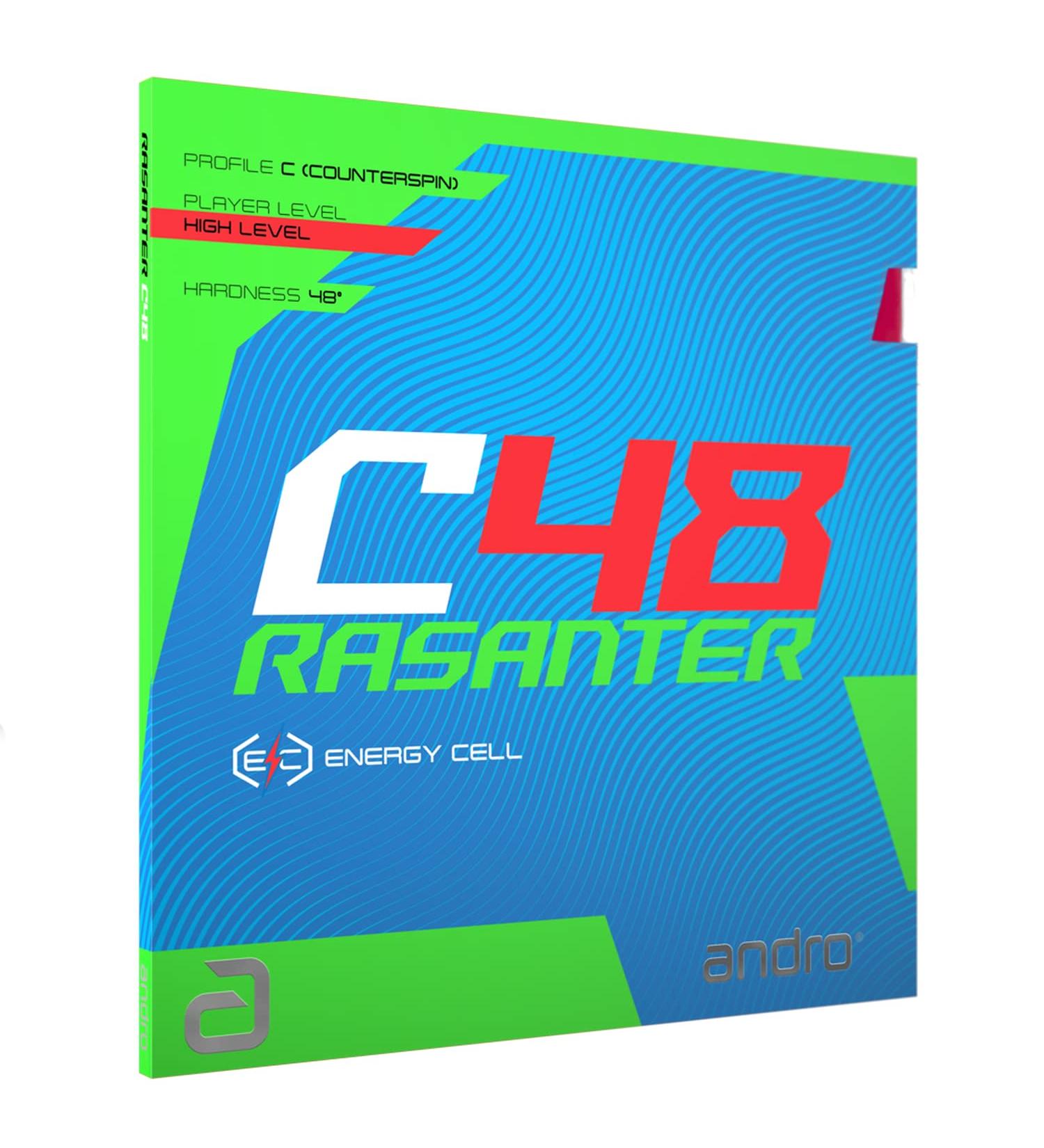 Buy Andro Covering Rapid C 48 Red 2.0 mm | International Shipping Available - Buy Online on SooperMarket.com