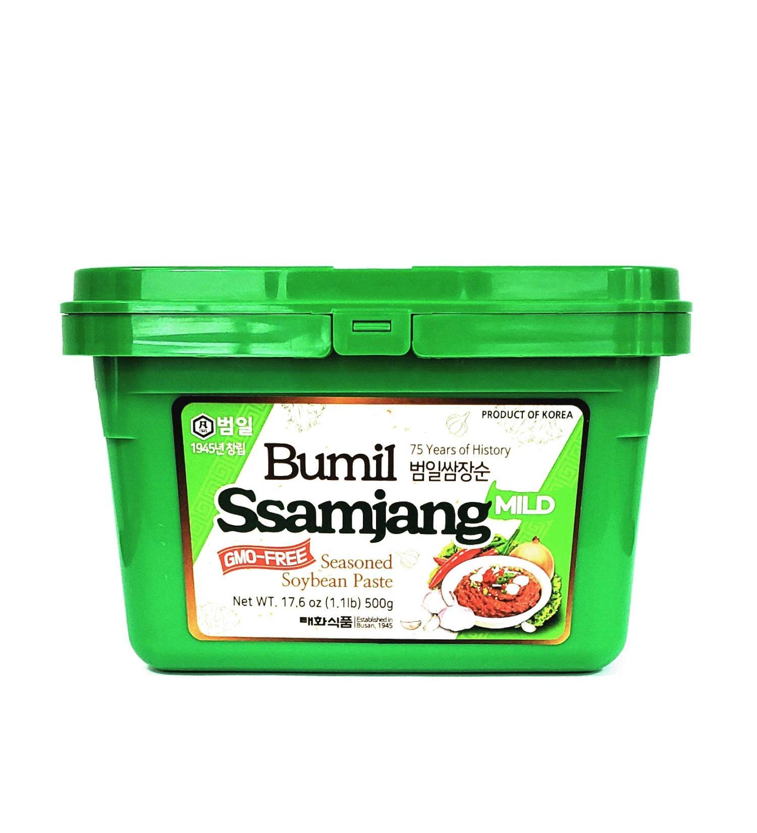 Taehwa Food Bumil sauce (Ssamjang Mild 17.6 Oz) Savoury 1.1 Pound (Pack of 1) - Buy Online on SooperMarket.com