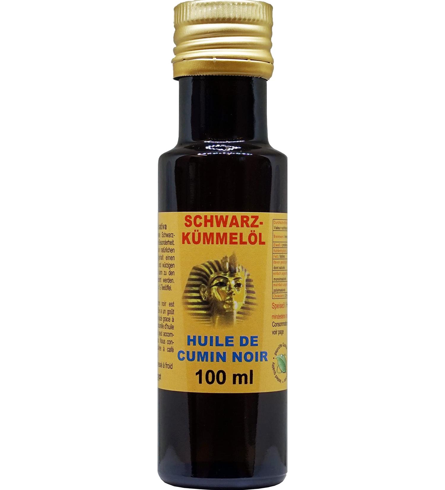 NaturGut Pure Egyptian Black Cumin Oil | 100ml Nigella Sativa - Premium Quality for Health Benefits - Buy Online on SooperMarket.com