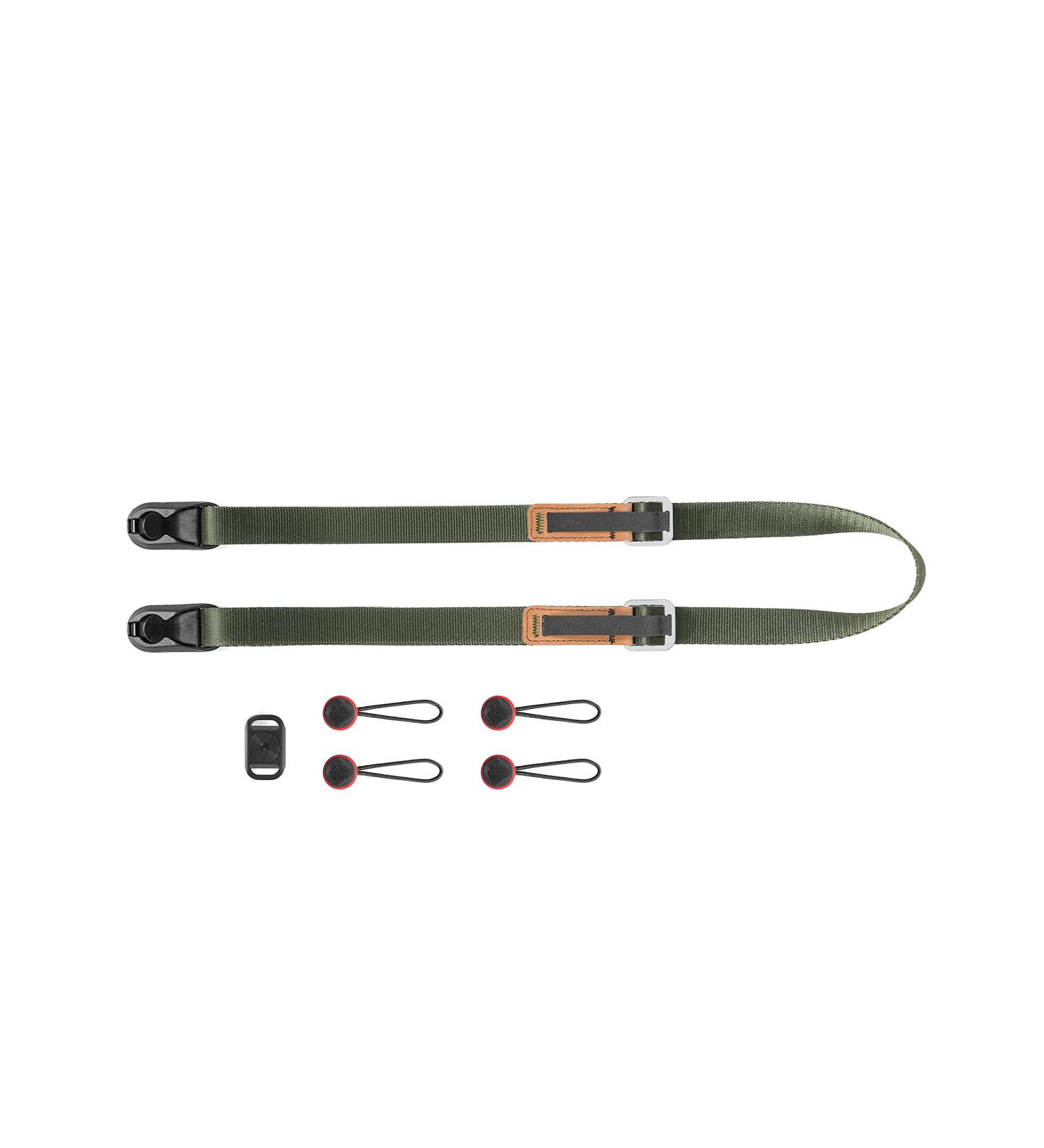 Peak Design Leash Camera Strap Sage - Lightweight and Adjustable (L-SG-3) - Buy Online on SooperMarket.com