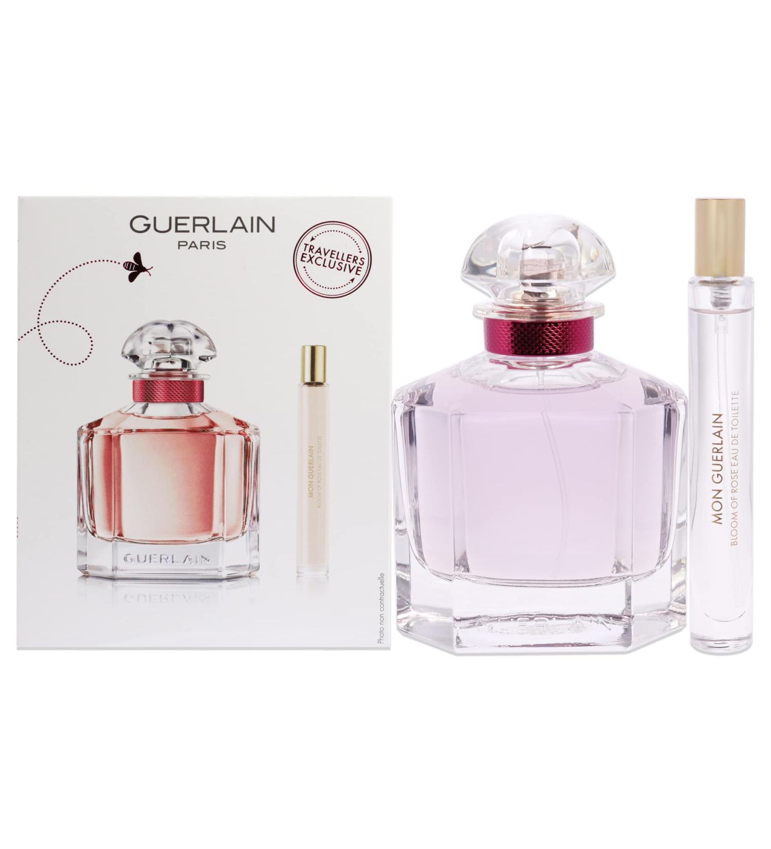 Guerlain Mon Guerlain Bloom of Rose Women 3.3oz EDT Spray 0.3oz EDT Spray 2 Pc Gift Set GUERLAIN-139213EU-CRM - Buy Online on SooperMarket.com