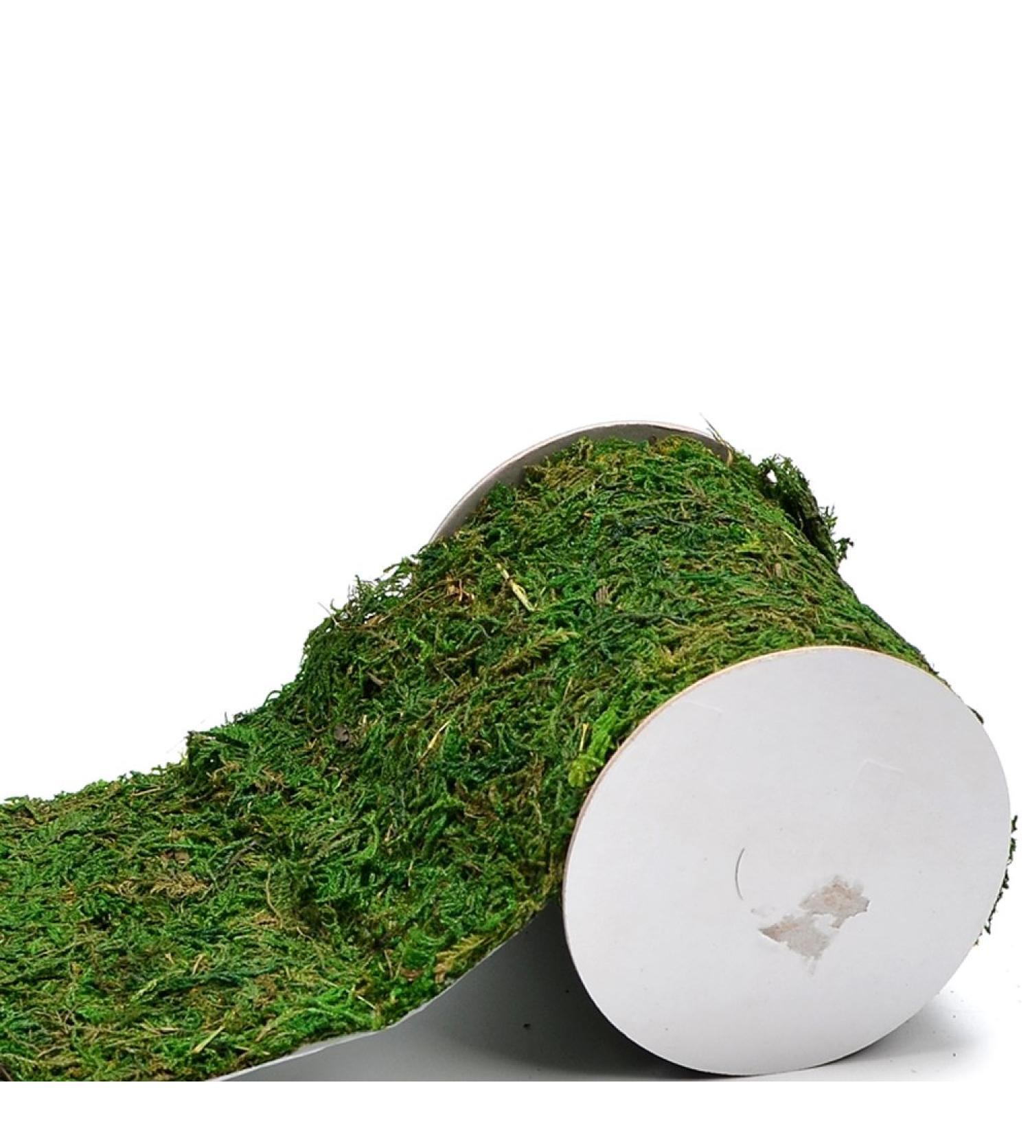Green Moss Roll for Fairy Gardens, Weddings & Crafts - 10x120cm (4''W x 48''L) - Buy Online on SooperMarket.com