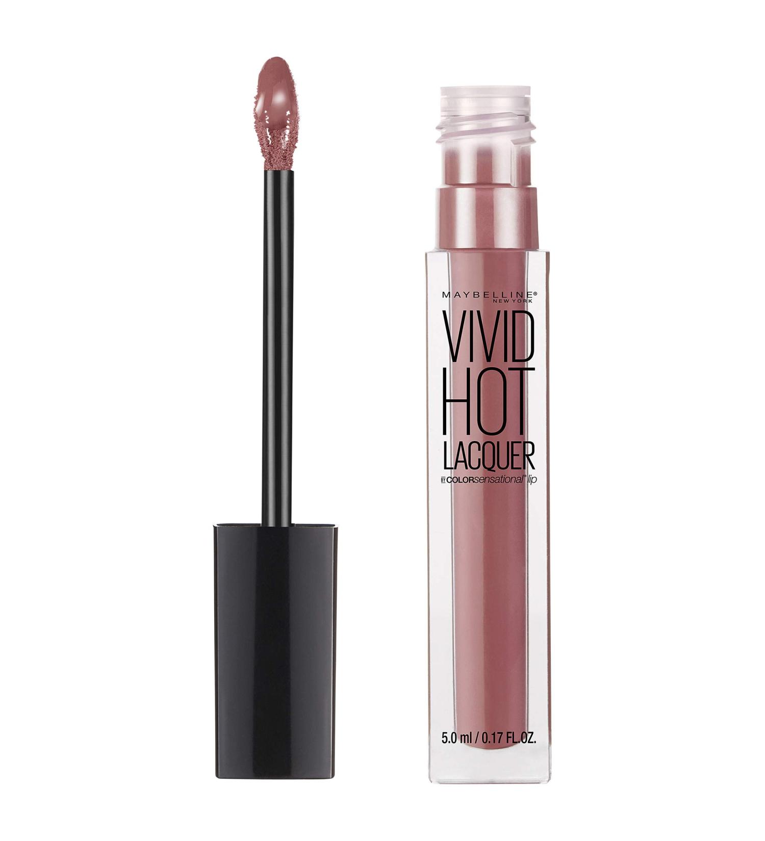 Maybelline New York Color Sensational Vivid Hot Lacquer Lip Gloss - Too Cute 0.17 fl. oz. (Pack of 1) - Buy Online on SooperMarket.com