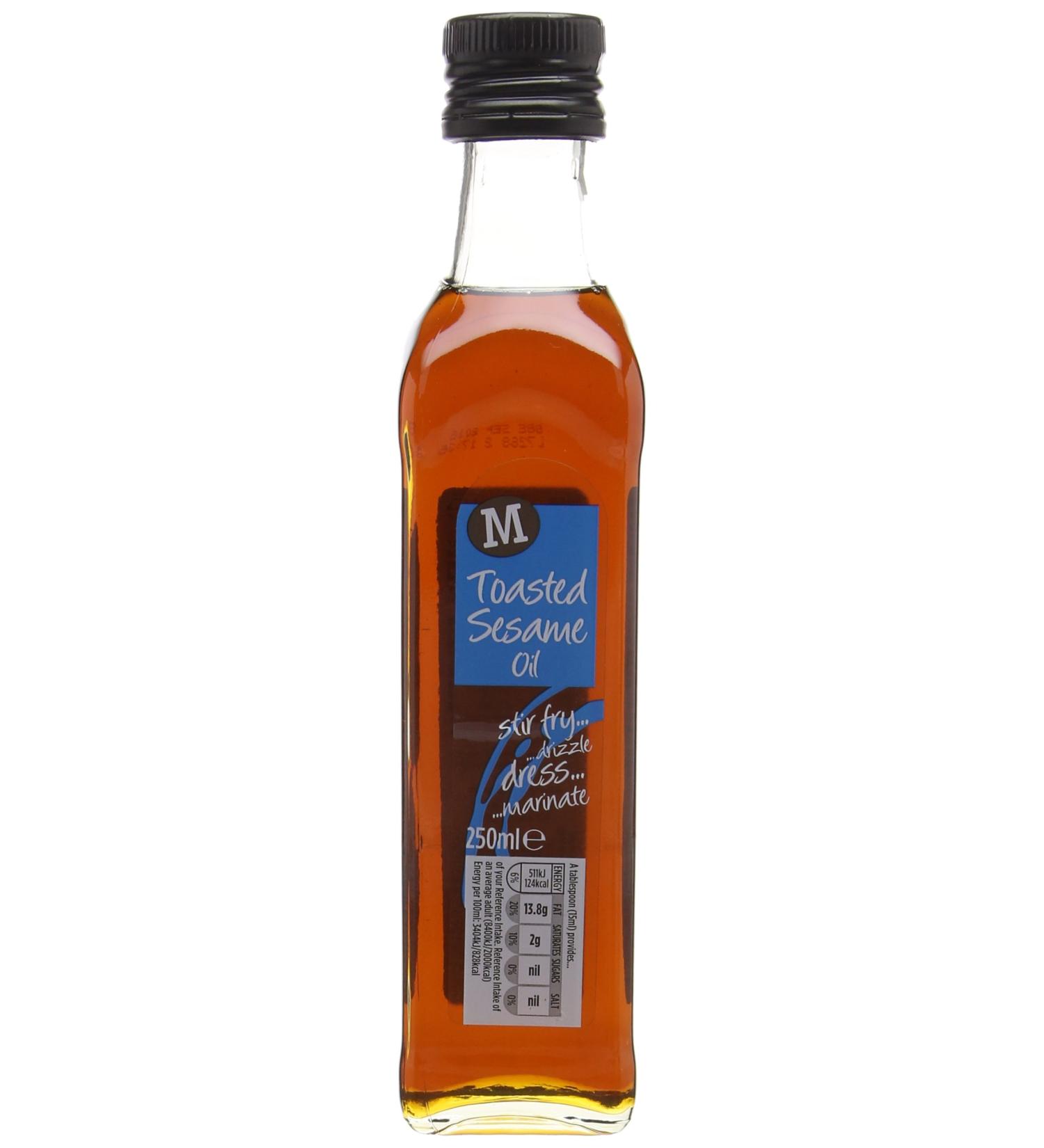 Morrisons Toasted Sesame Oil 250 ml - Buy Online on SooperMarket.com