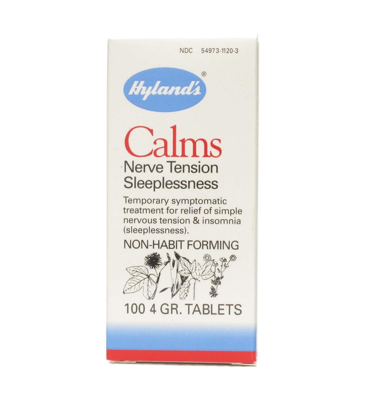 Hyland's Calms 4 g 100 Tablets