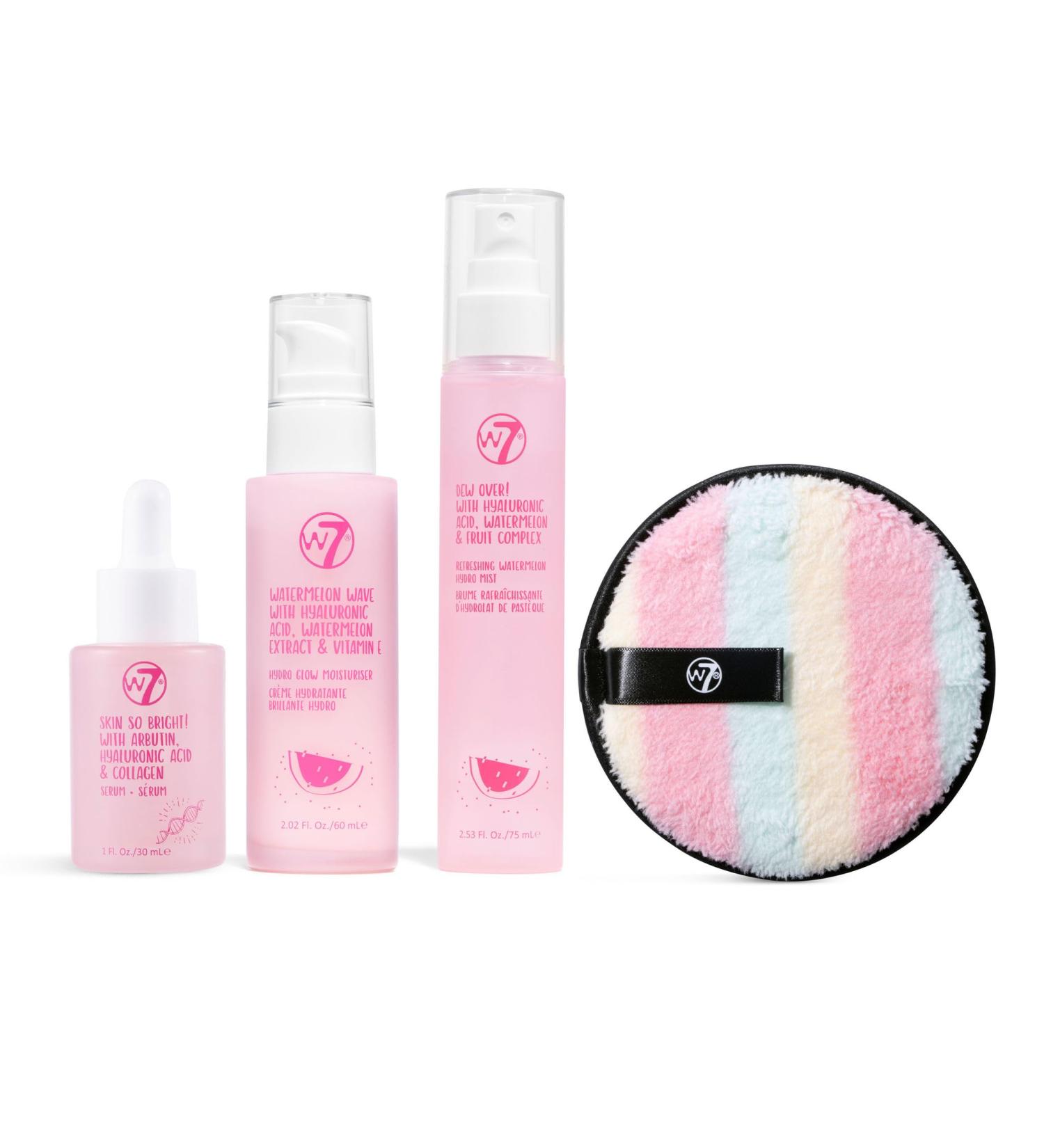 W7 Brighten Up Essential Gift Set | Moisturizer Toner & Cleansing Cookie | Soothing Skin Care Kit for Radiant Skin - Shop Internationally - Buy Online on SooperMarket.com