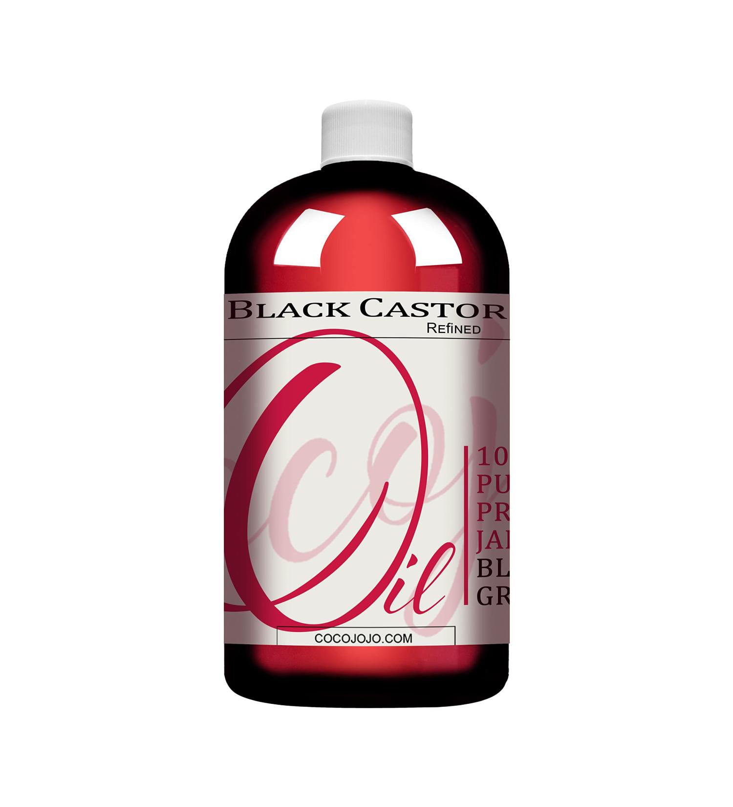 Cocojojo 16 oz Jamaican Black Castor Oil Cold Pressed for Hair Growth and Skin- Pure Virgin Refined JBCO - Buy Online on SooperMarket.com