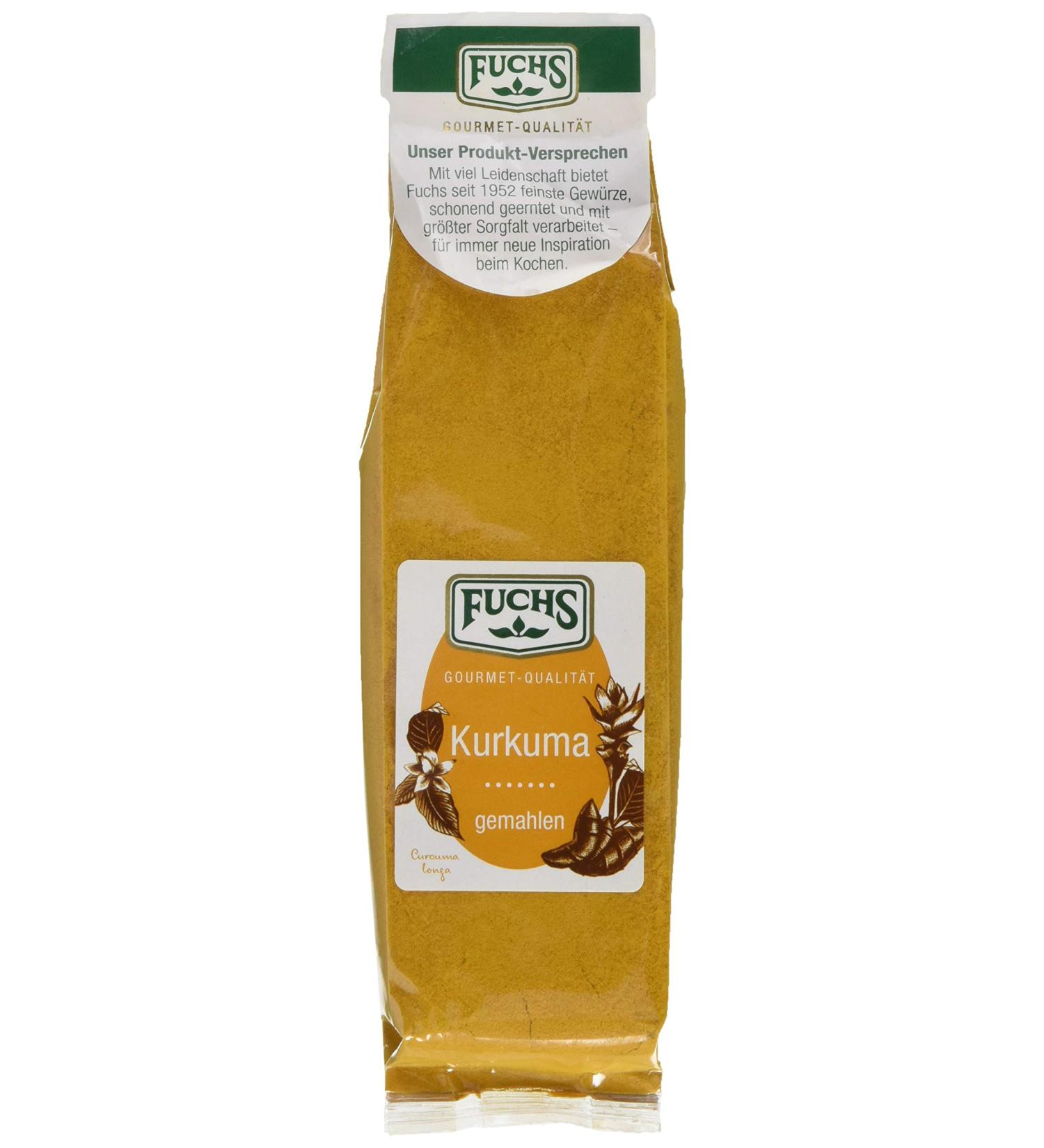 Fuchs Curcuma Spice - Premium Quality Turmeric 75g | International Shipping Available - Buy Online on SooperMarket.com