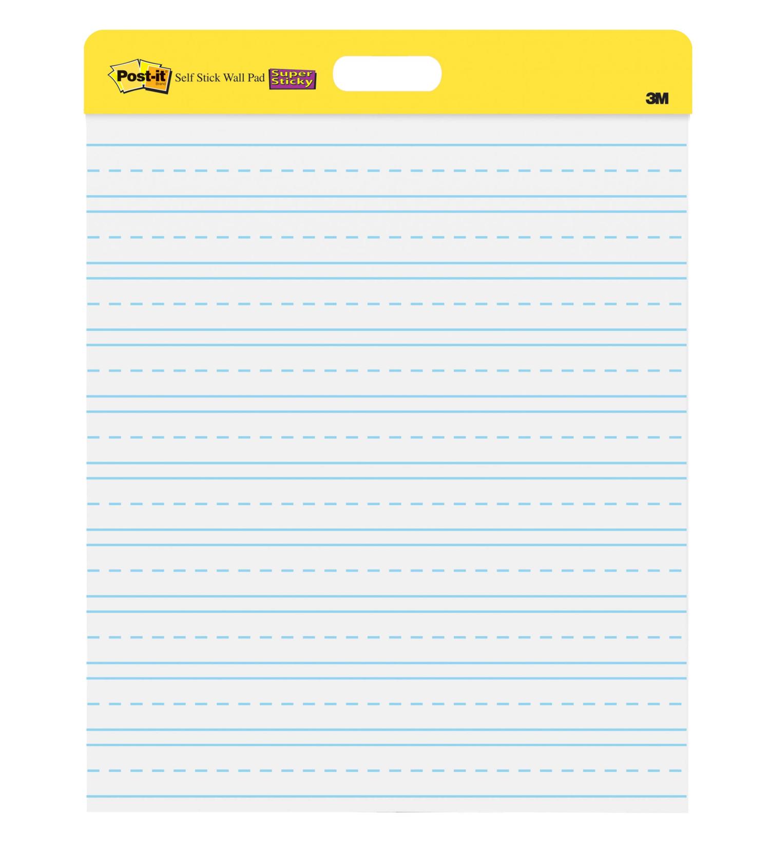 Post-it Easel Pad 20x23 in White Lined - 20 Sheets, Command Strips Included - Buy Online on SooperMarket.com