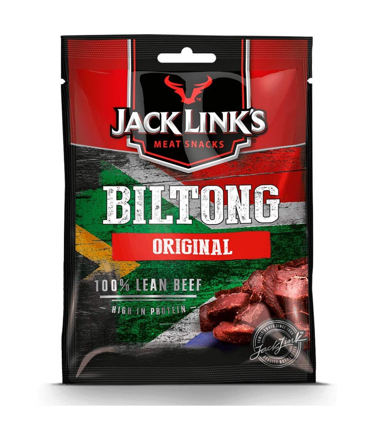Jack link's Biltong Original Beef Jerky 12 x 25g - Buy Online on SooperMarket.com