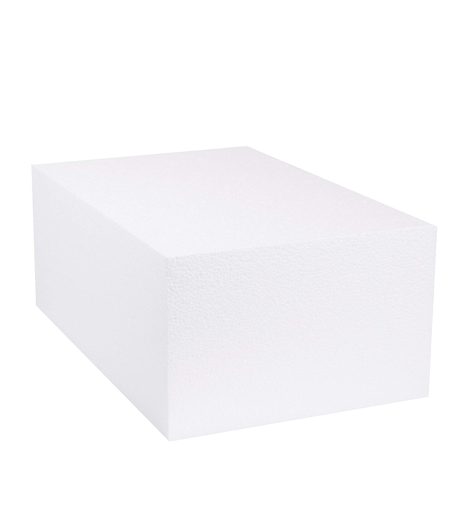Silverlake Large Craft Foam Block - 11x17x7 EPS Polystyrene Block for Crafting, Modeling, Art Projects, and Floral Arrangements - Sculpting Blocks for DIY School and Home Art Projects - Buy Online on SooperMarket.com