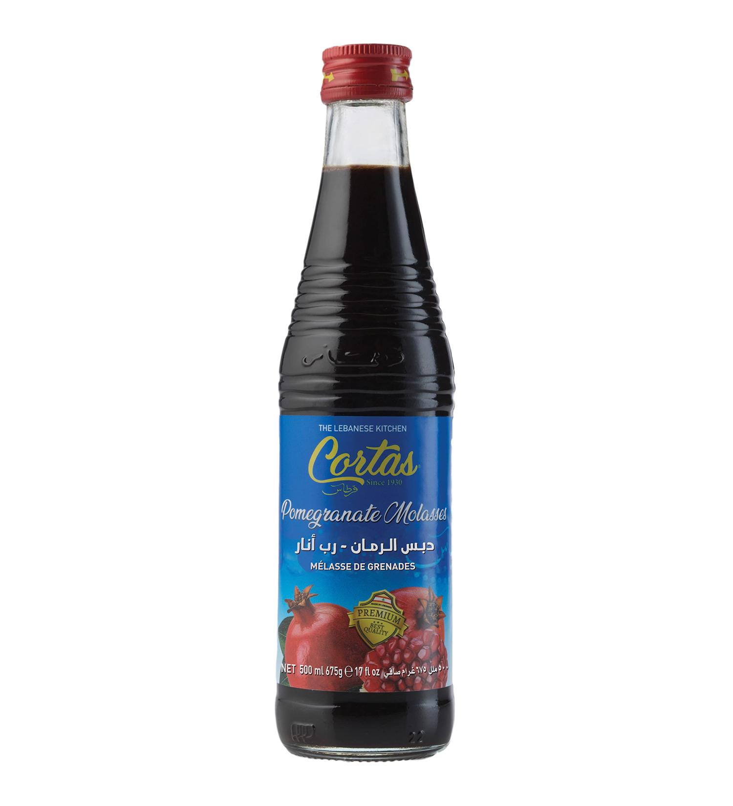 Cortas Pomegranate Concentrated Molasses (Large) - 17 oz (500 ml) - Buy Online on SooperMarket.com