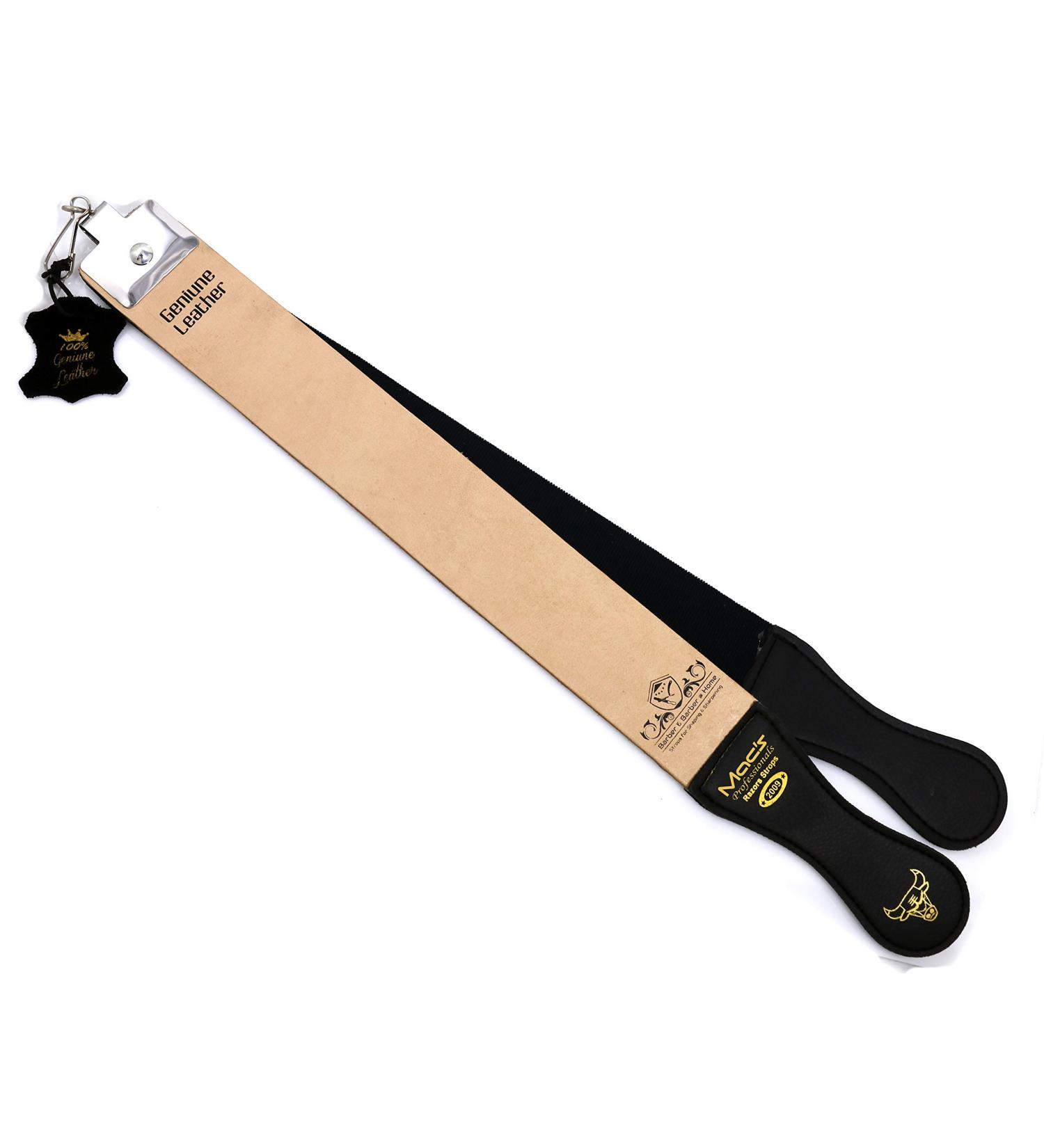 Professional Quality Sharpening Strop Made of Real Leather 2" Wide and 22" Long Macs Brand-2009 - Buy Online on SooperMarket.com