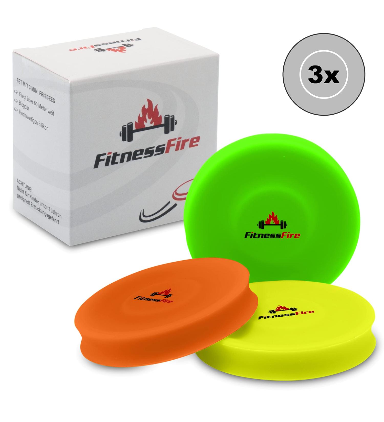 3 Set Mini Frisbee - Fly Over 60 Meters | Trendy & Colorful Alternative to Standard Frisbees - Shop Internationally! - Buy Online on SooperMarket.com