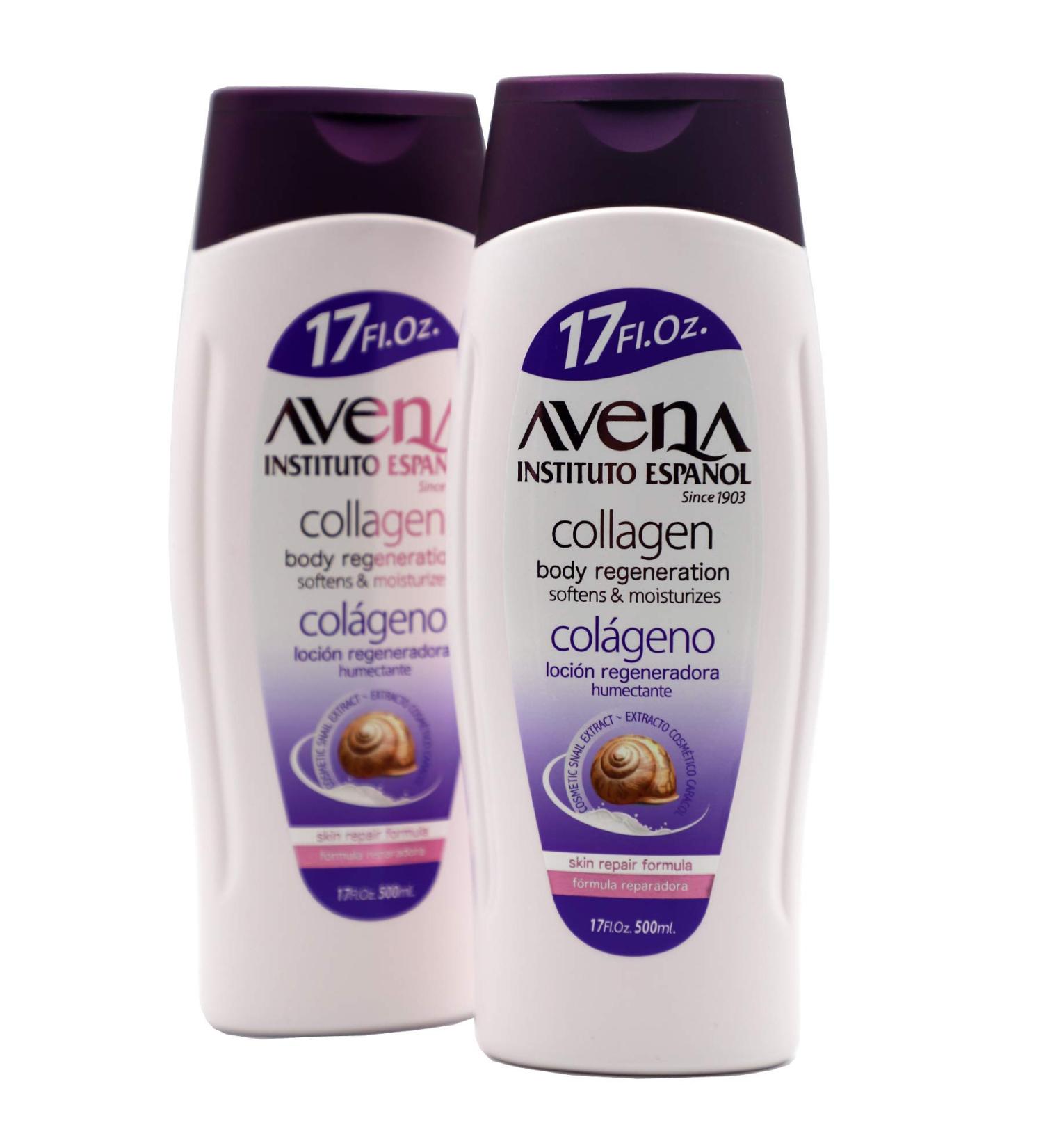 Collagen Body Regeneration Softens & Moisturizes Skin Repair Formula - 2-Pack 17 Fl Oz Bottles - Avena Instituto Espa ol - Buy Online on SooperMarket.com