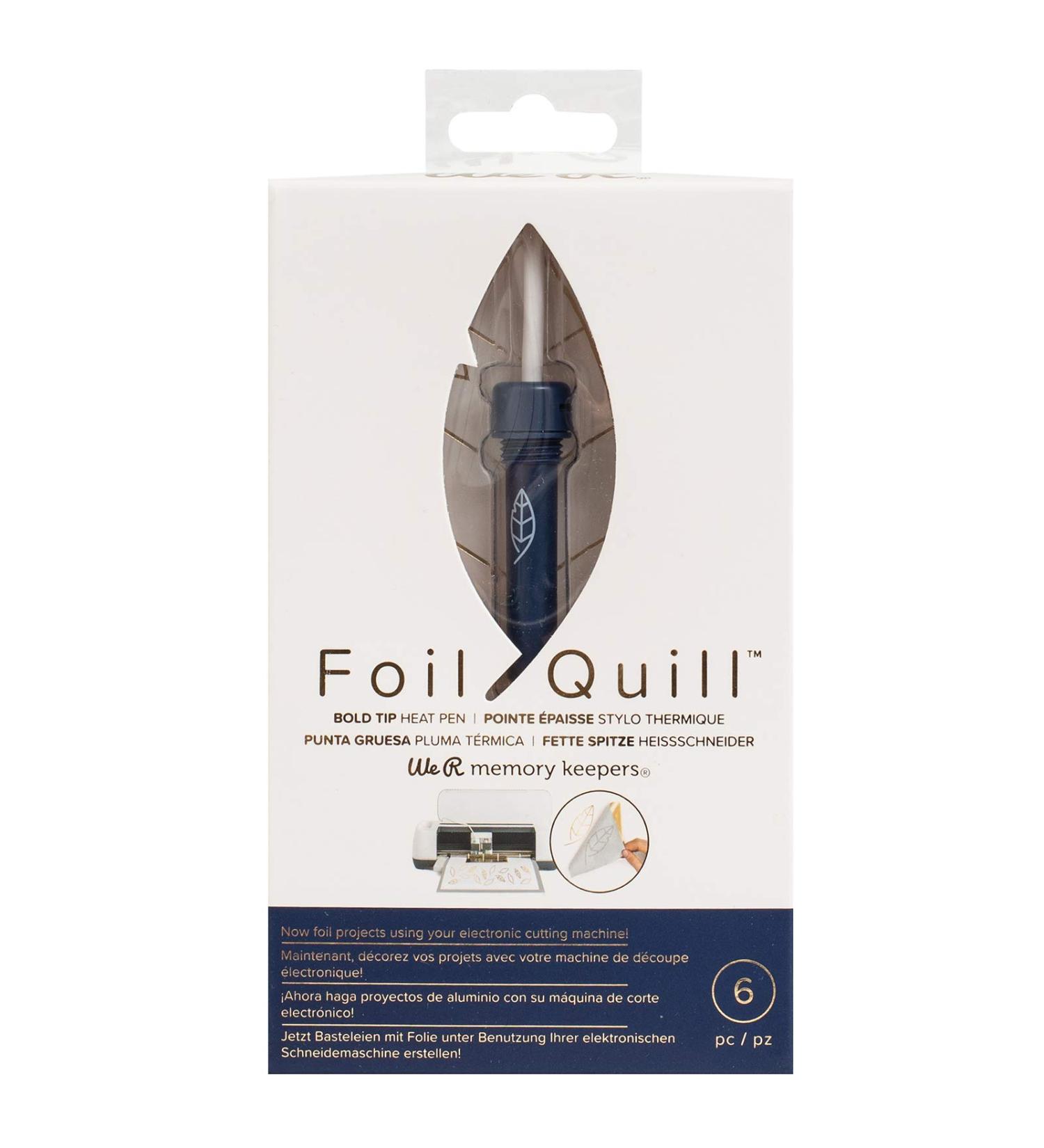 We R Memory Keepers Foil Quill Bold Tip Pen 6 Piece Set - Multicoloured - Buy Online on SooperMarket.com