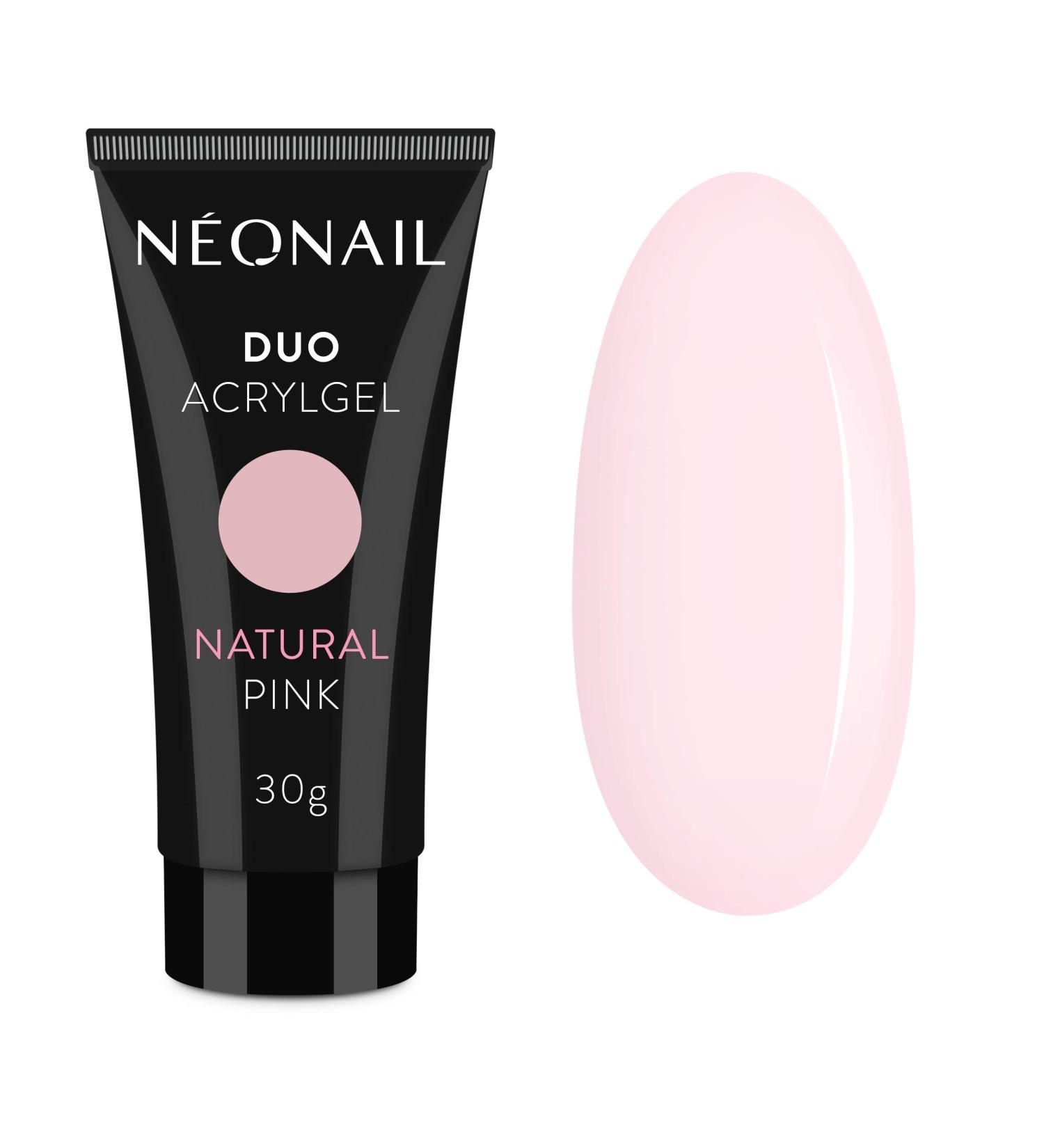NeoNail Professional Duo Acrylic Gel 30 g Nail Extension Artificial Nails Nail Modelling Building Gel Builder Gel (Natural Pink) - Buy Online on SooperMarket.com