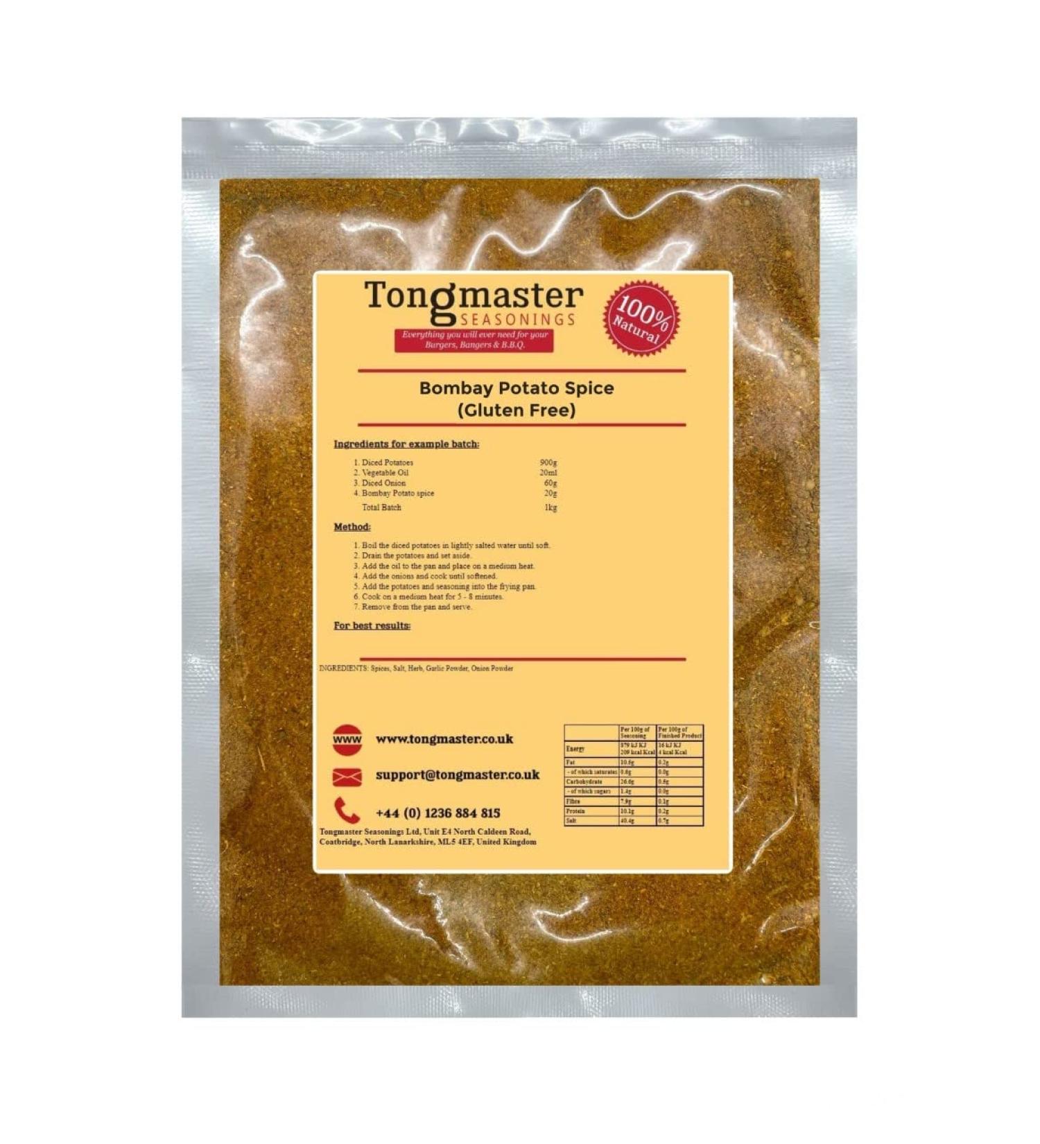 Bombay Potato Spice - Gluten Free - 200g