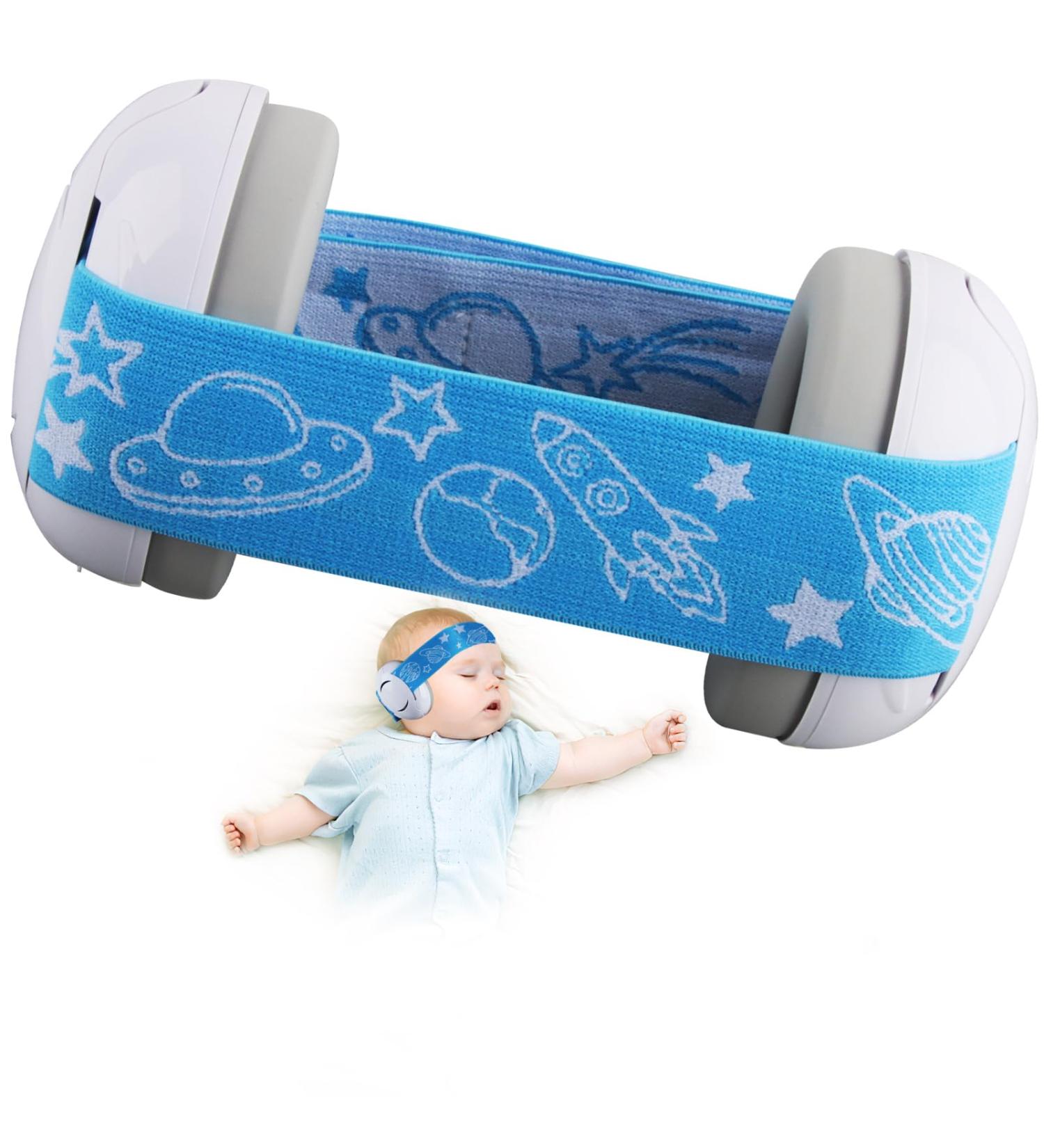 Waldspring Baby Headphones - Noise Protection for Loud Environments | Hearing Protection for Babies | Comfortable & Stylish Blue Design - Buy Online on SooperMarket.com