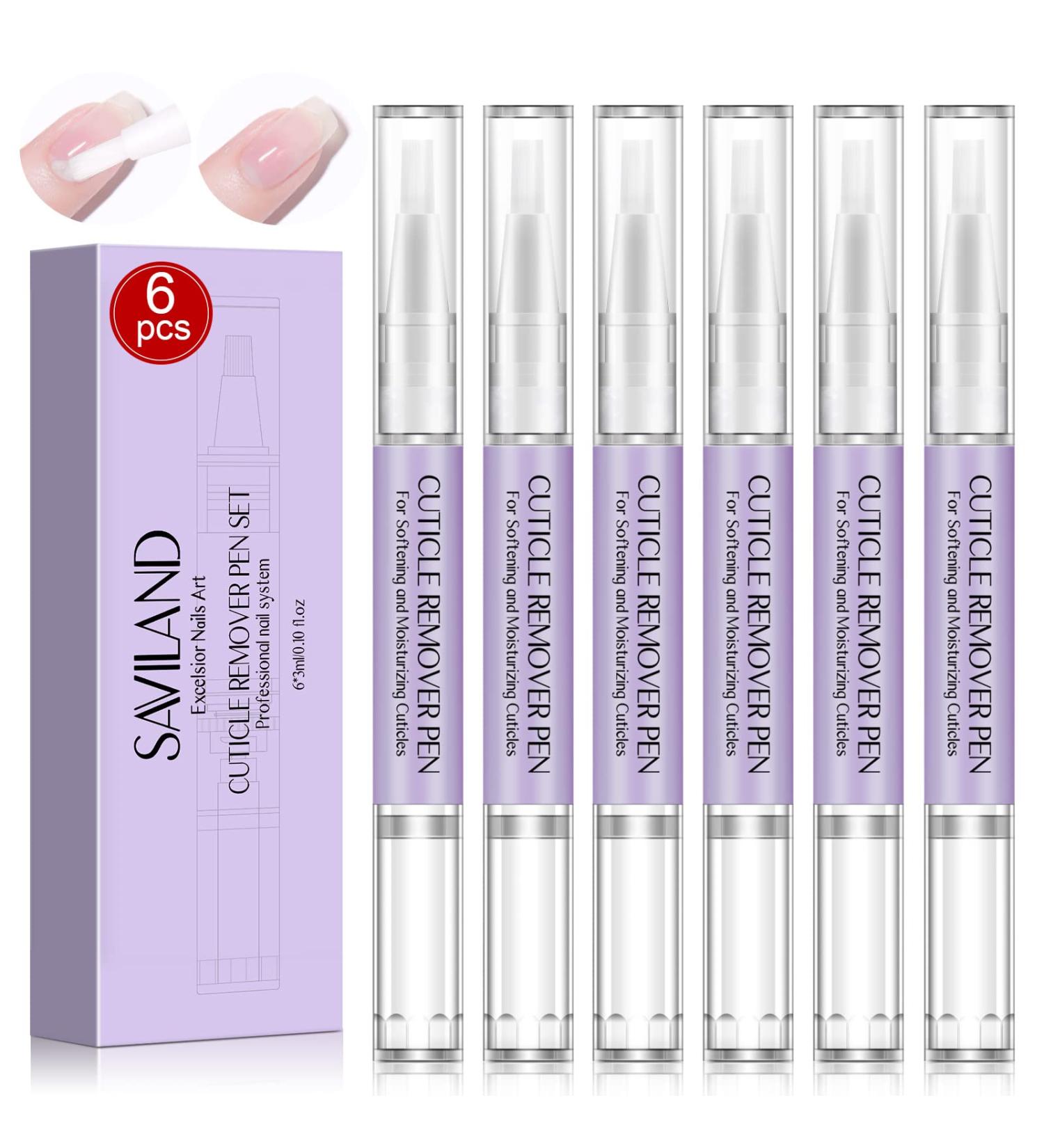 Saviland Cuticle Remover Set - 6PCS Nail Care Kit for Salon & Home Use - Buy Online on SooperMarket.com