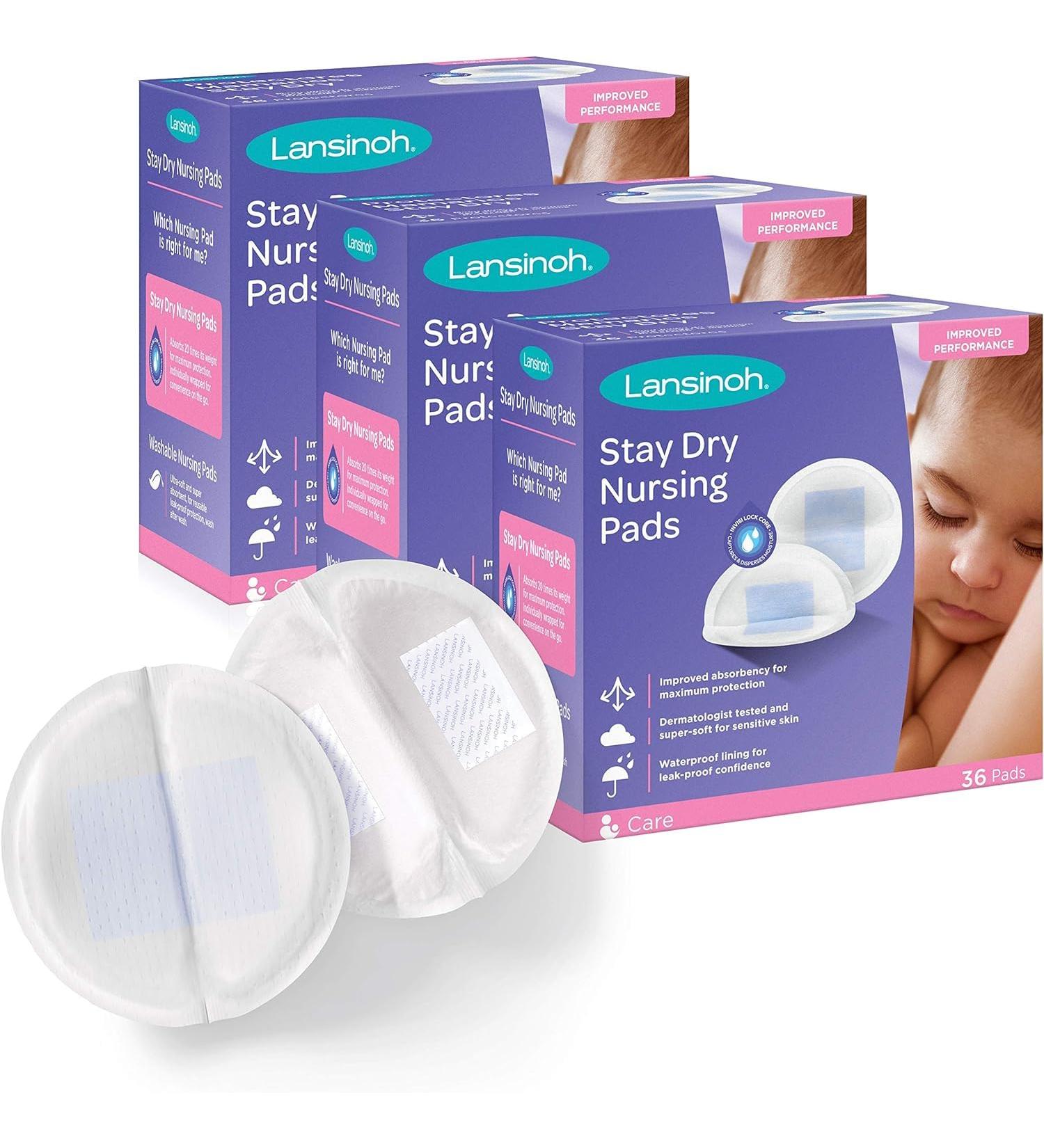 Lansinoh Ultra Soft Nursing Pads - 108 Count Pack | Best Nursing Pads for Comfort & Leak Protection - Buy Online Internationally - Buy Online on SooperMarket.com