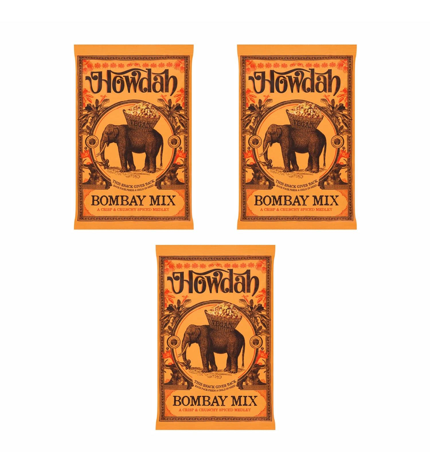 Howdah Bombay Mix 150g - Pack of 3