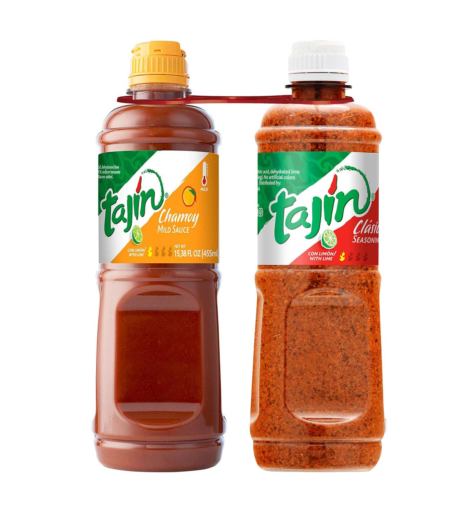 Taj n Cl sico Seasoning 14oz & Fruity Chamoy Sauce 15.38oz Bundle - Pack of 2 - Buy Online on SooperMarket.com