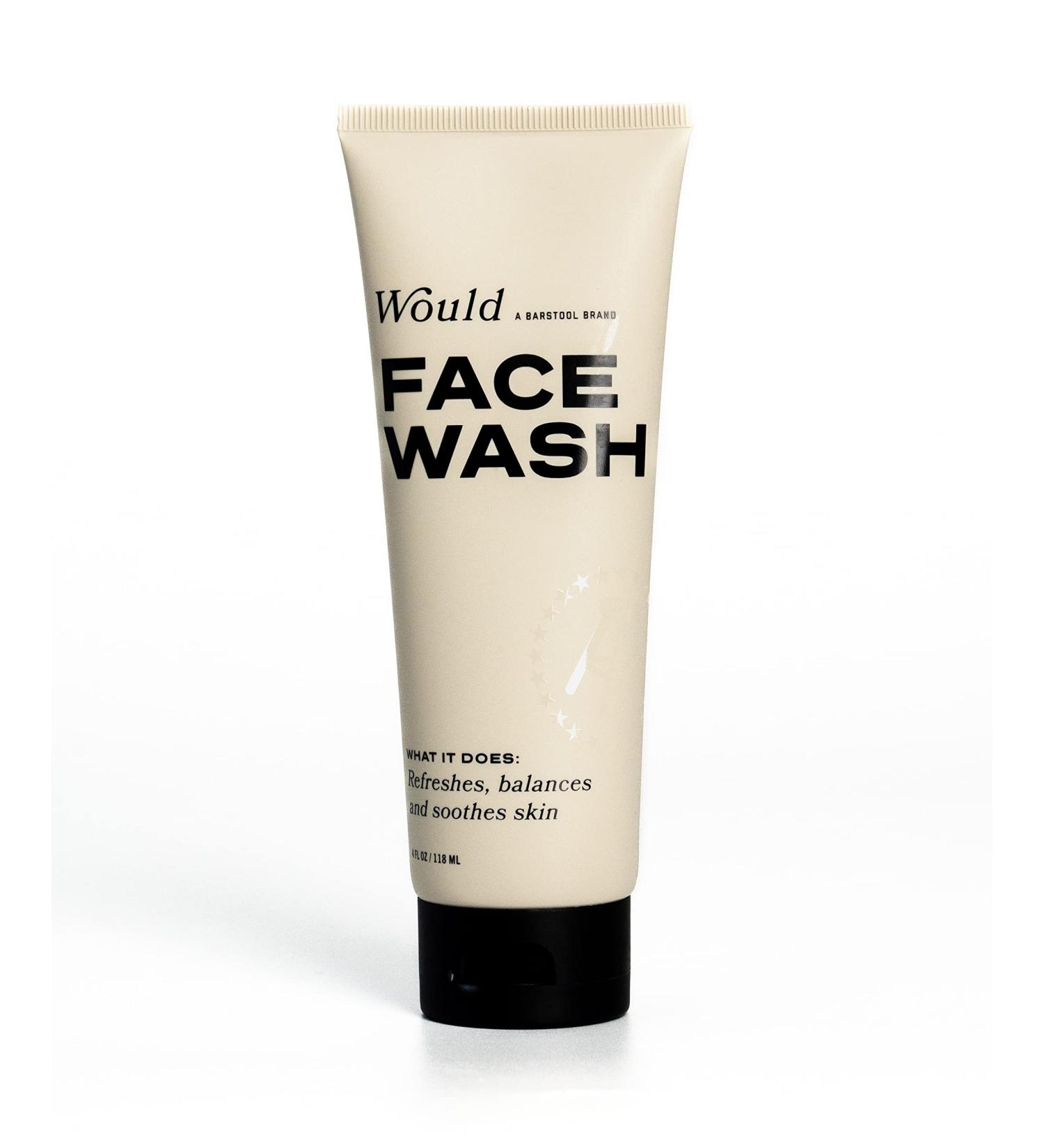 Barstool Sports Men's Face Wash - Daily Foaming Cleanser for Sensitive & Normal Skin - 4 FL OZ | Refresh Balance & Soothe - Buy Online on SooperMarket.com