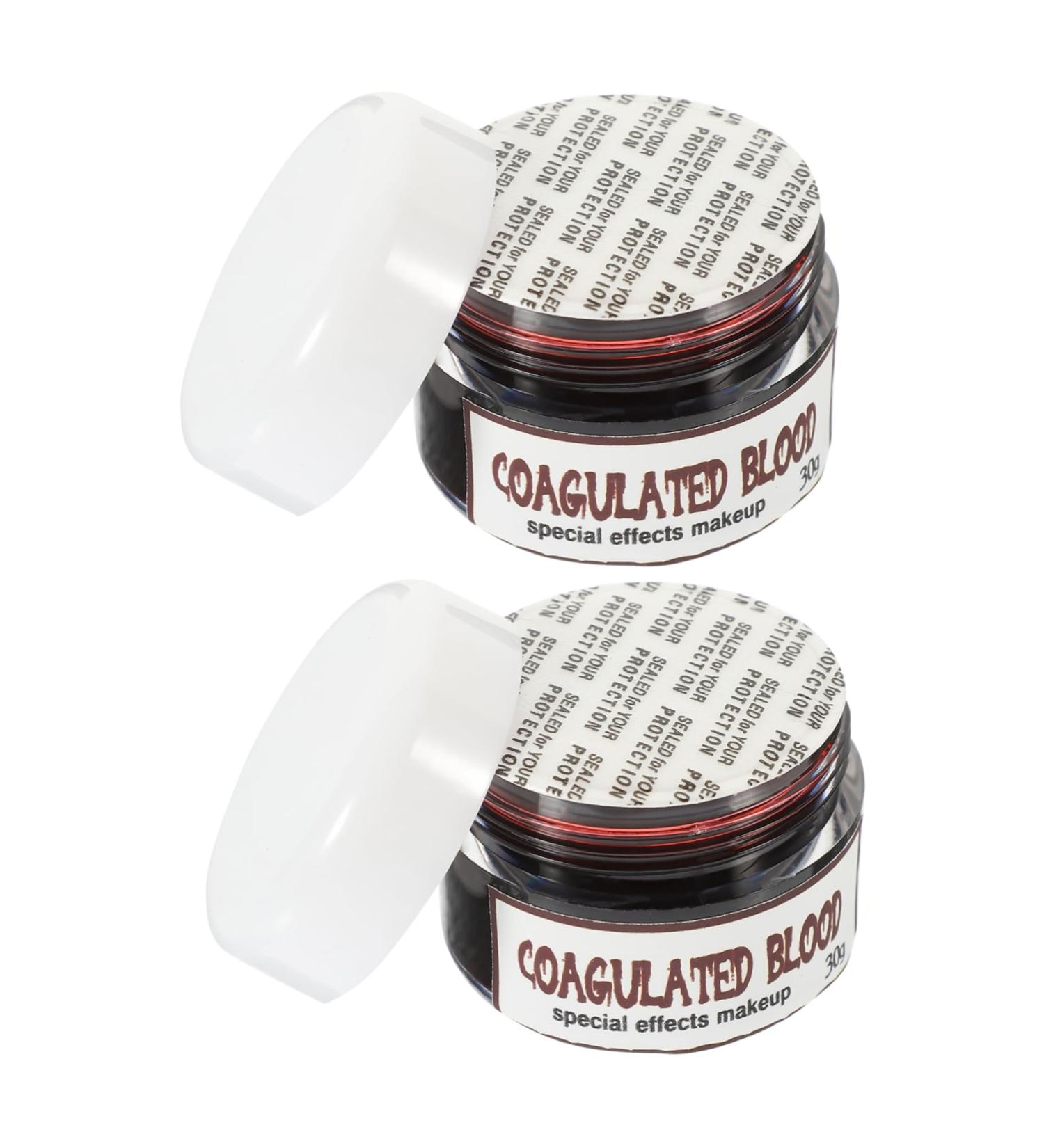 Ipetboom 2pcs Simulated Plasma Cosplay Fake Blood Halloween Makeup Kit Halloween Skin Wax Halloween Fake Blood Fake Blood Props Horror Fake Blood Plasma Edible Syrup Shaping - Buy Online on SooperMarket.com