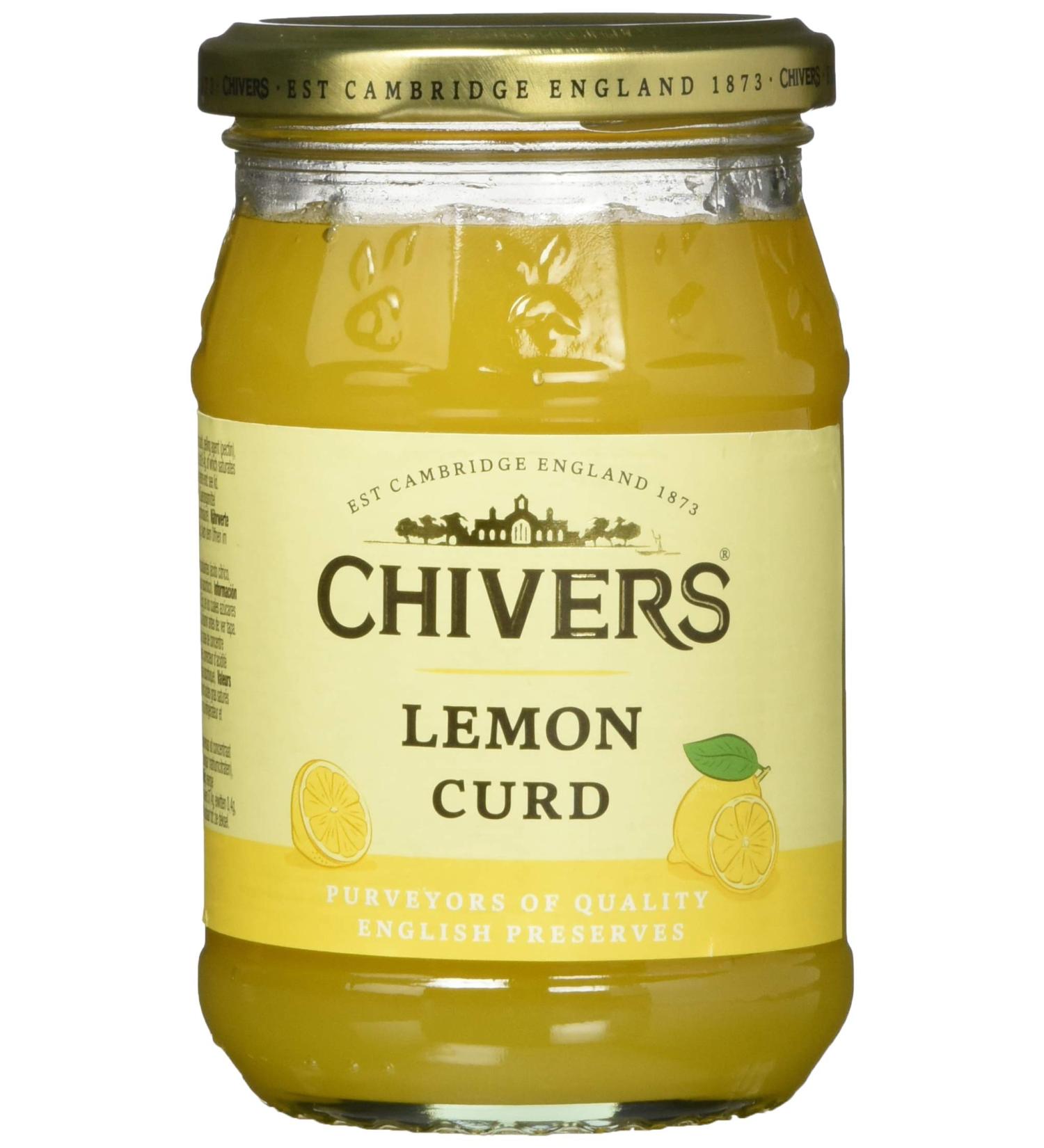 Chiver Lemon Curd - Authentic English Jam for Lemon Lovers | 6-Pack 320g | Perfect for Breakfast & Spreads - Buy Online on SooperMarket.com