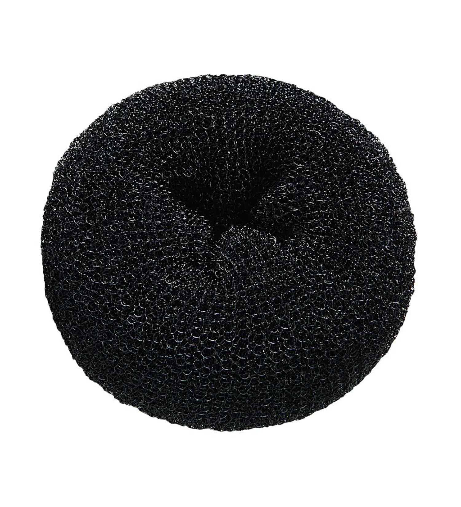 BaBylissPRO Hair Donuts 3.5 inch Diameter 3 per pack Black