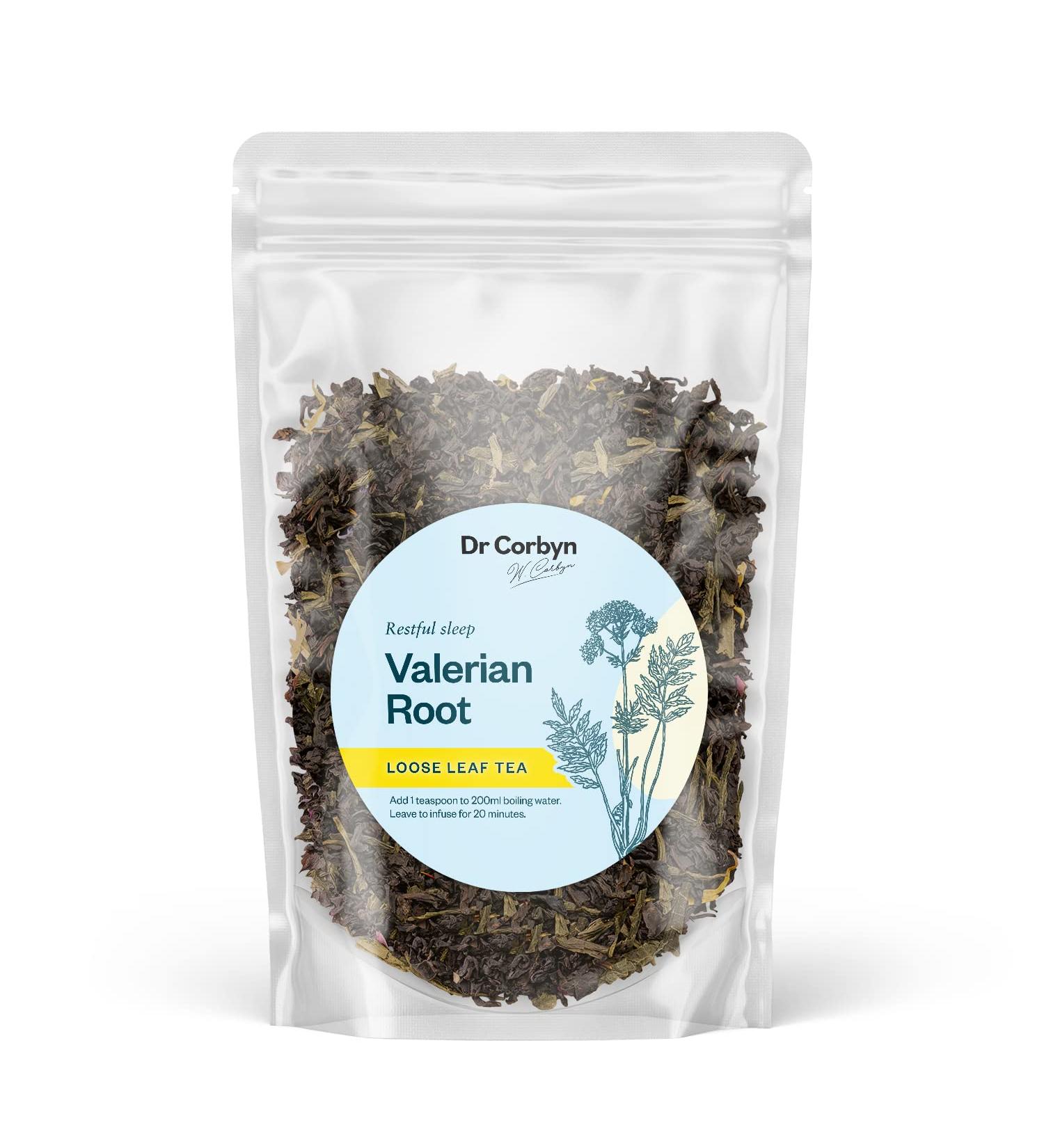 Dr Corbyn Valerian Root Loose Leaf Tea - 1kg | Natural Valerian Tea Infusion - Buy Online on SooperMarket.com