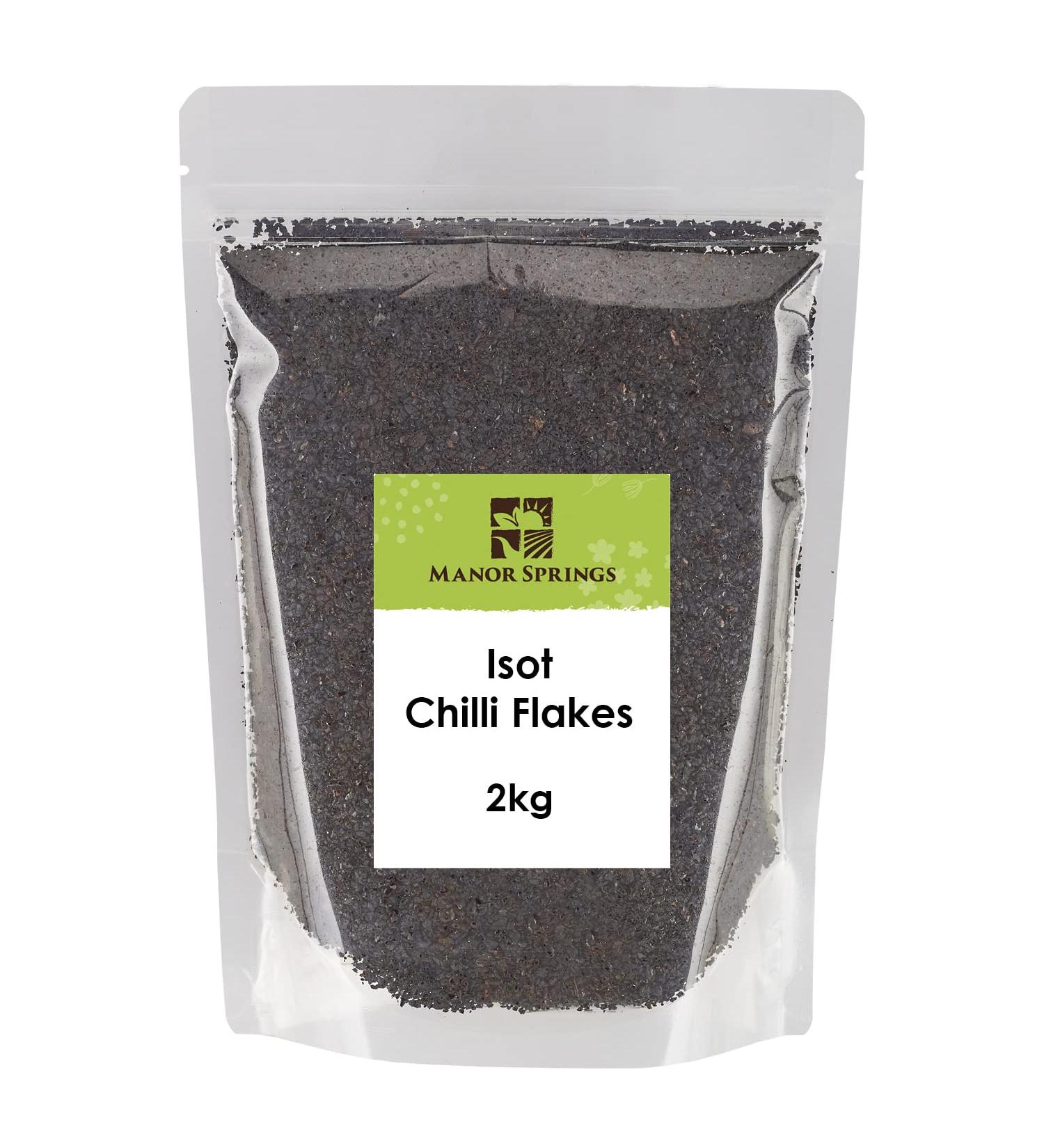 Isot Chilli Flakes (Urfa Biber) 2kg - Authentic Turkish Biber by Manor Springs - Buy Online on SooperMarket.com